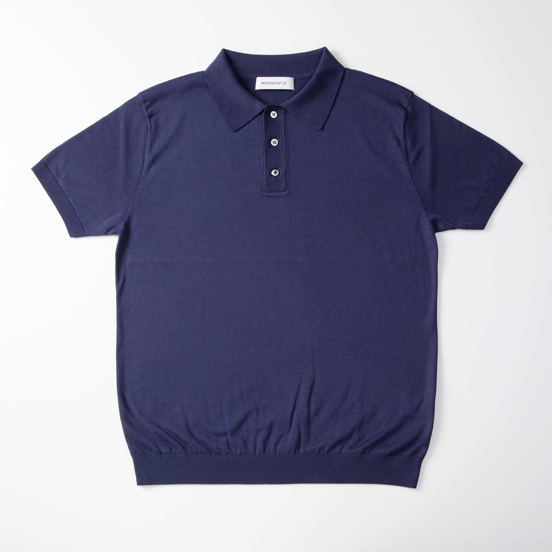 SILK COTTON POLO NECK
