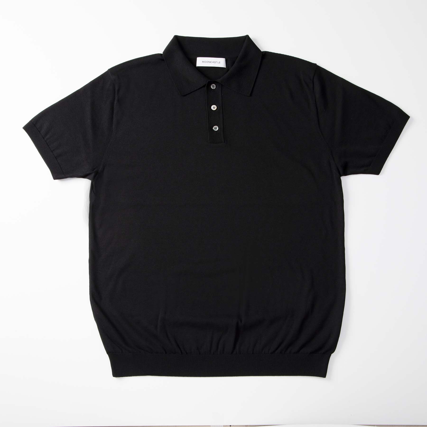 SILK COTTON POLO NECK