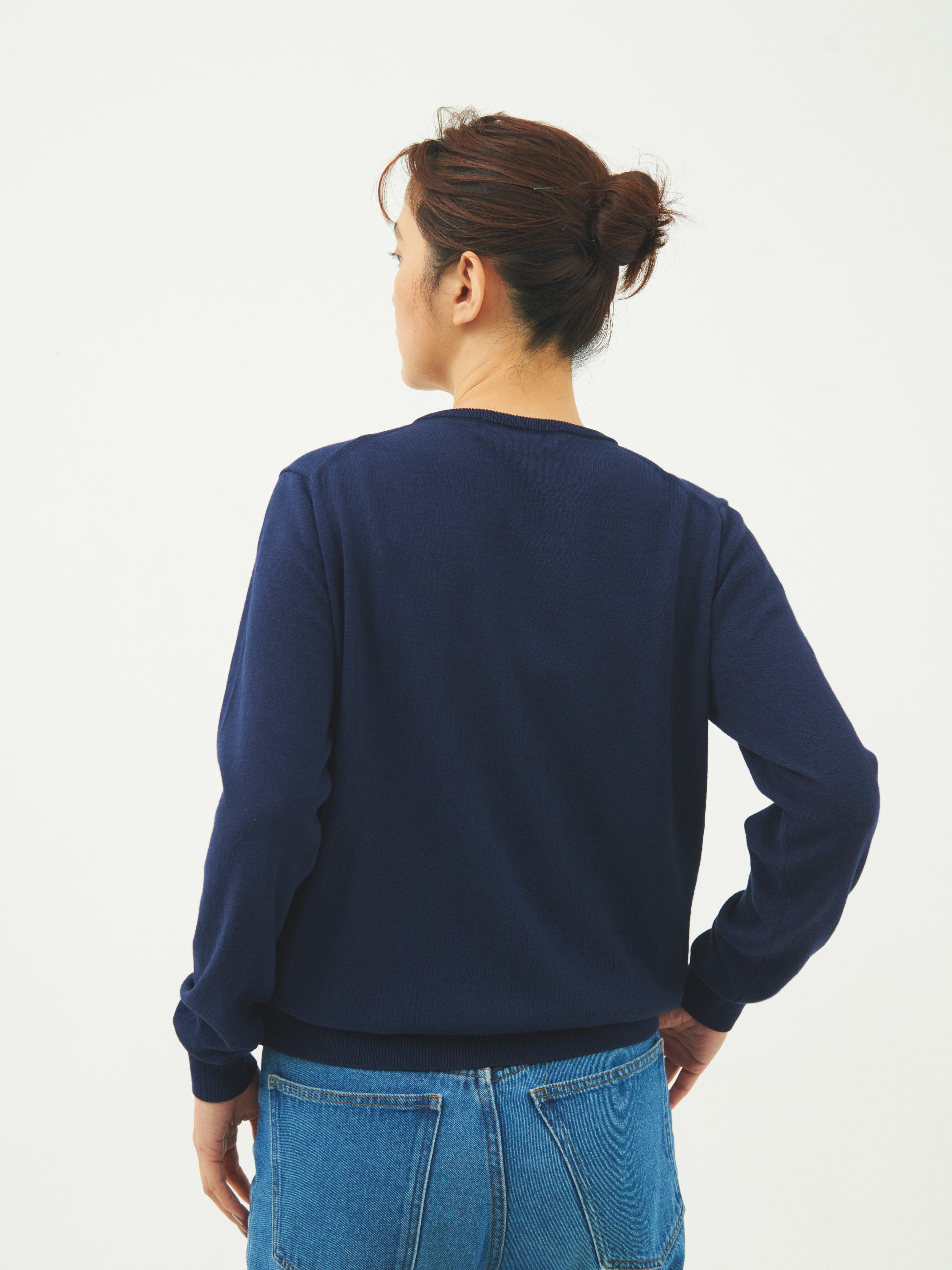 【WOMEN】ICE COTTON LONGCREW