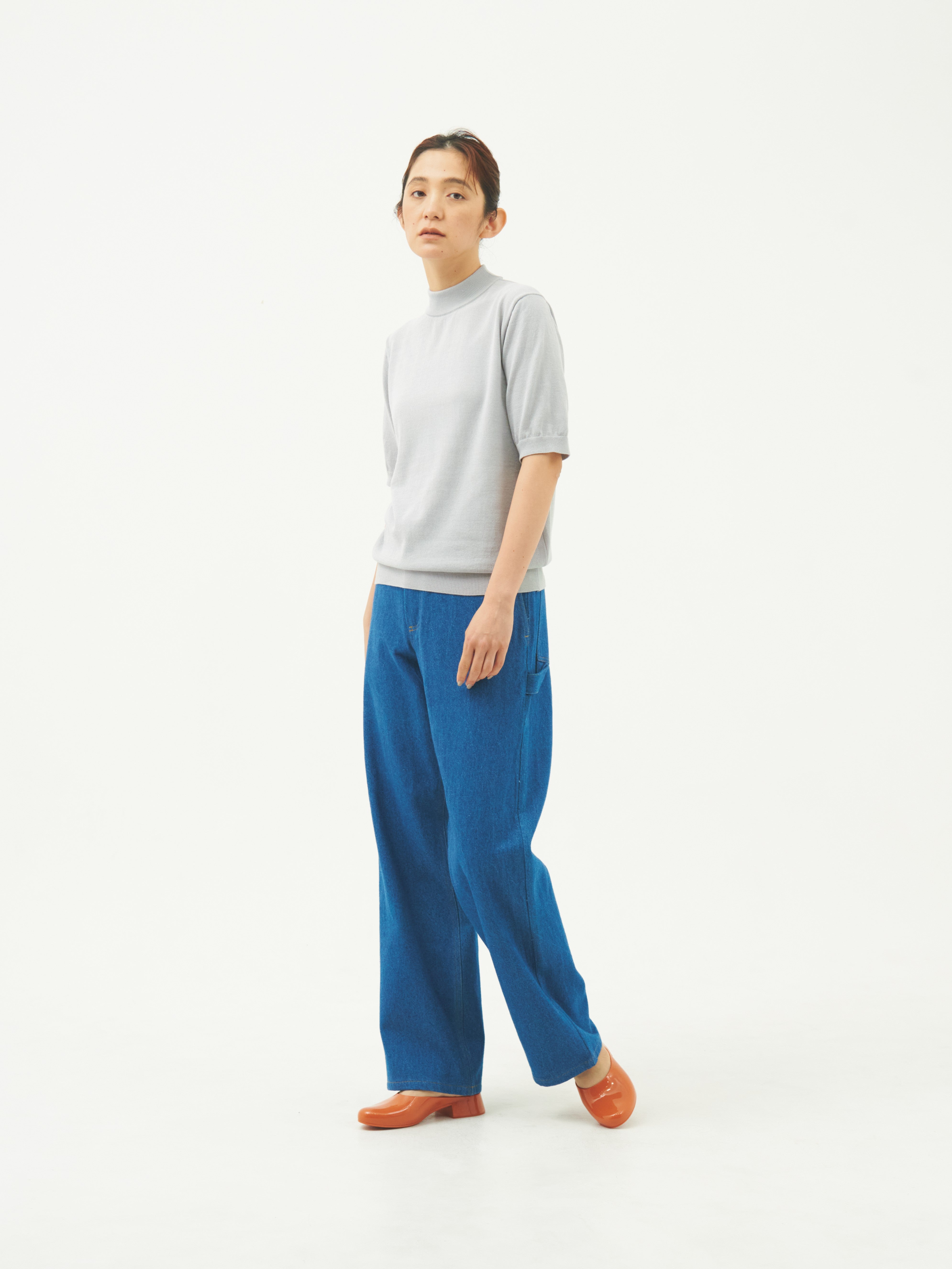 【WOMEN】ICE COTTON MOCKNECK