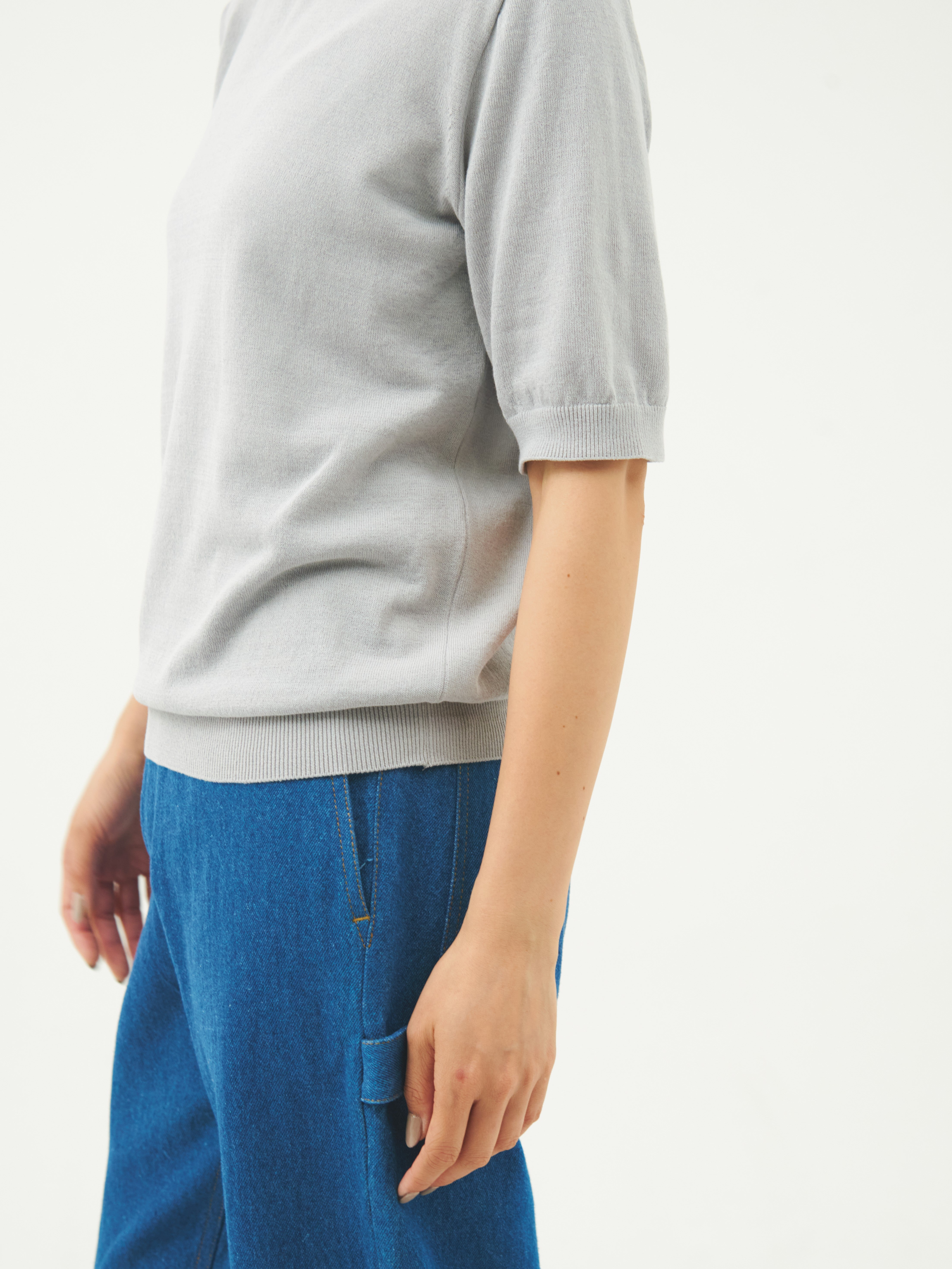 【WOMEN】ICE COTTON MOCKNECK