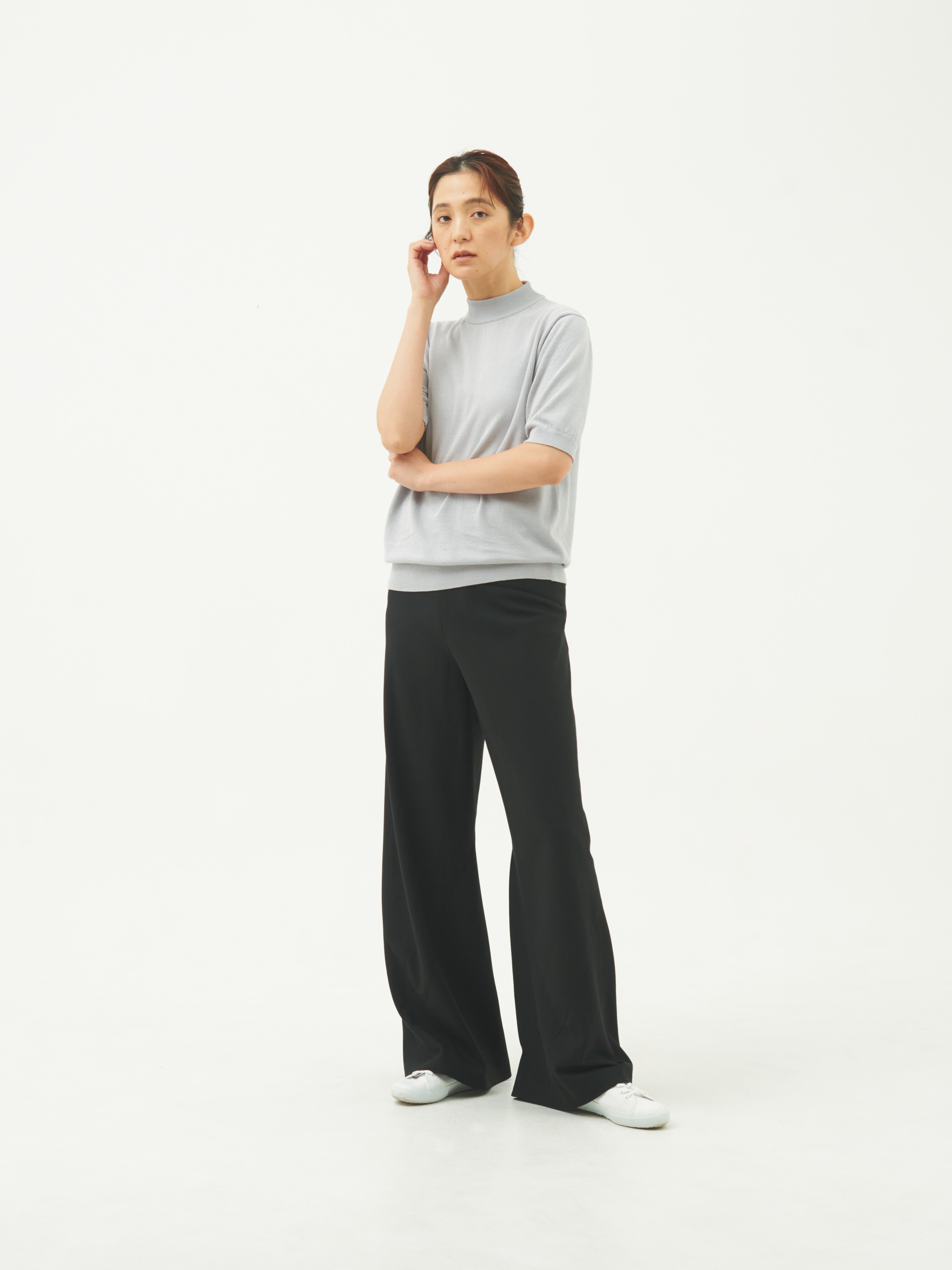 【WOMEN】ICE COTTON MOCKNECK