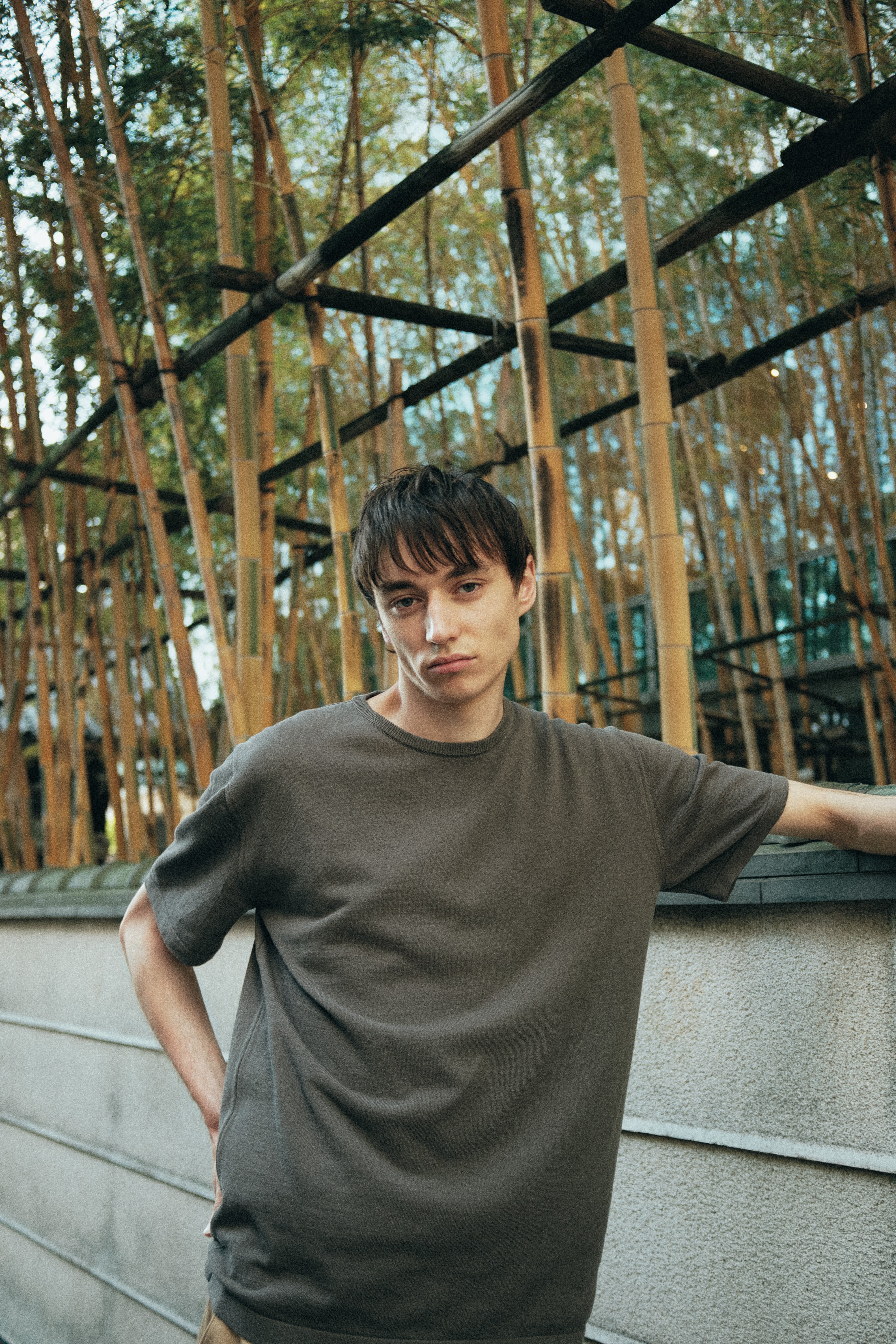 【UNISEX】ICE COTTON RELAX CREWNECK