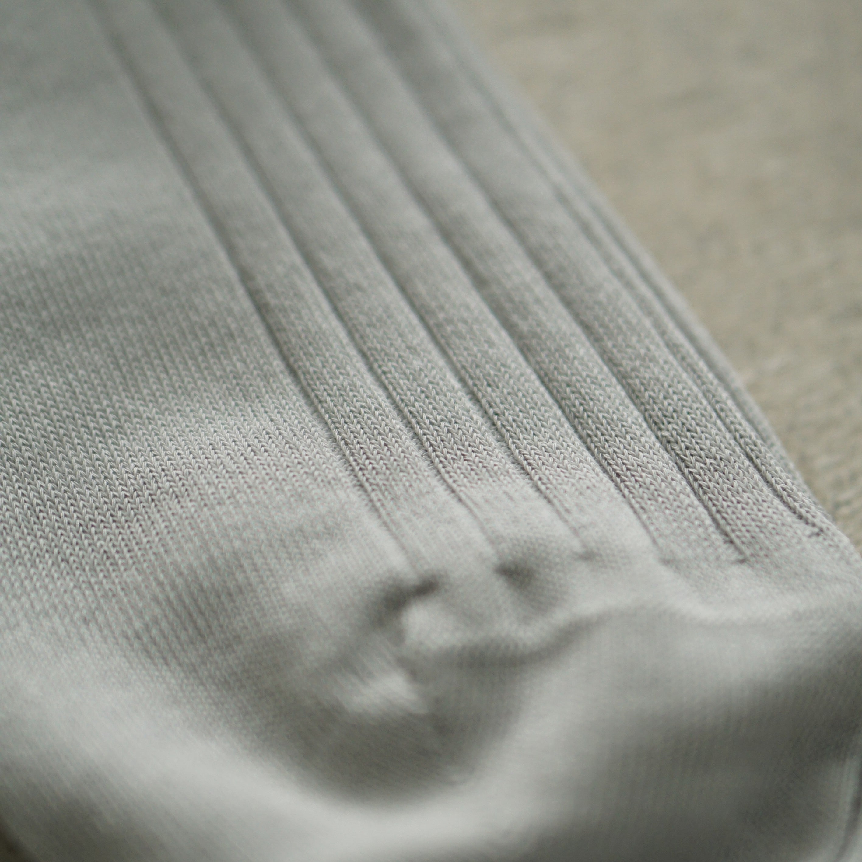 HALISON×MOONCASTLE Ice Cotton Rib Socks