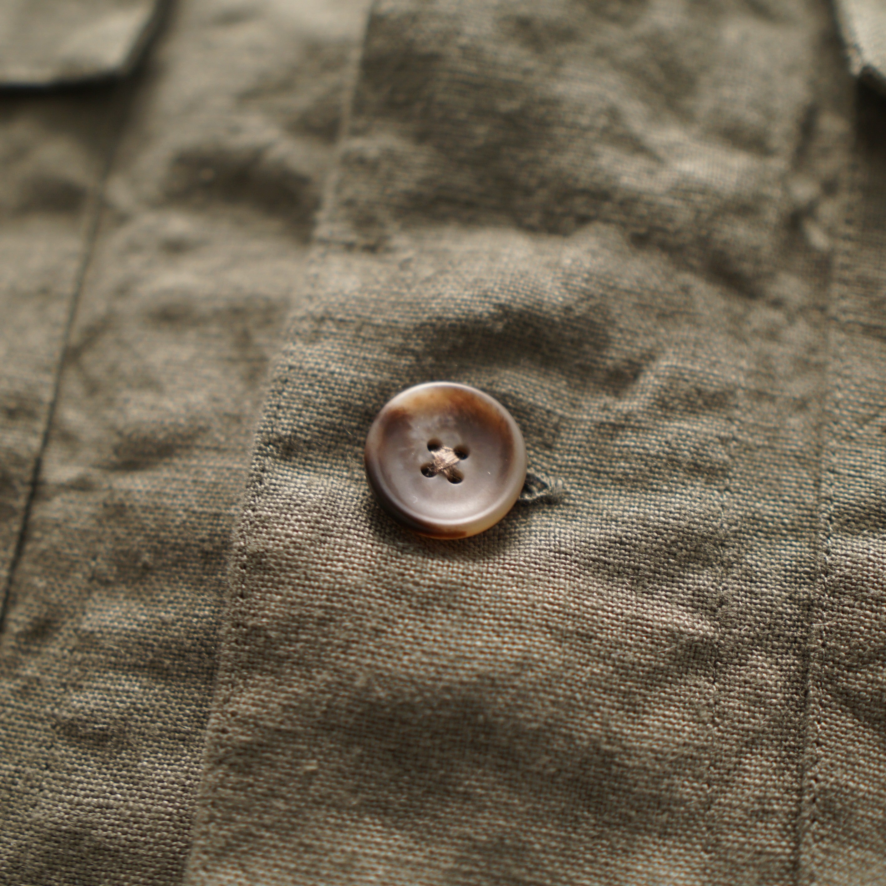 MOONCASTLE × Maker`s Shirt 鎌倉 Linen Shirt Jacket