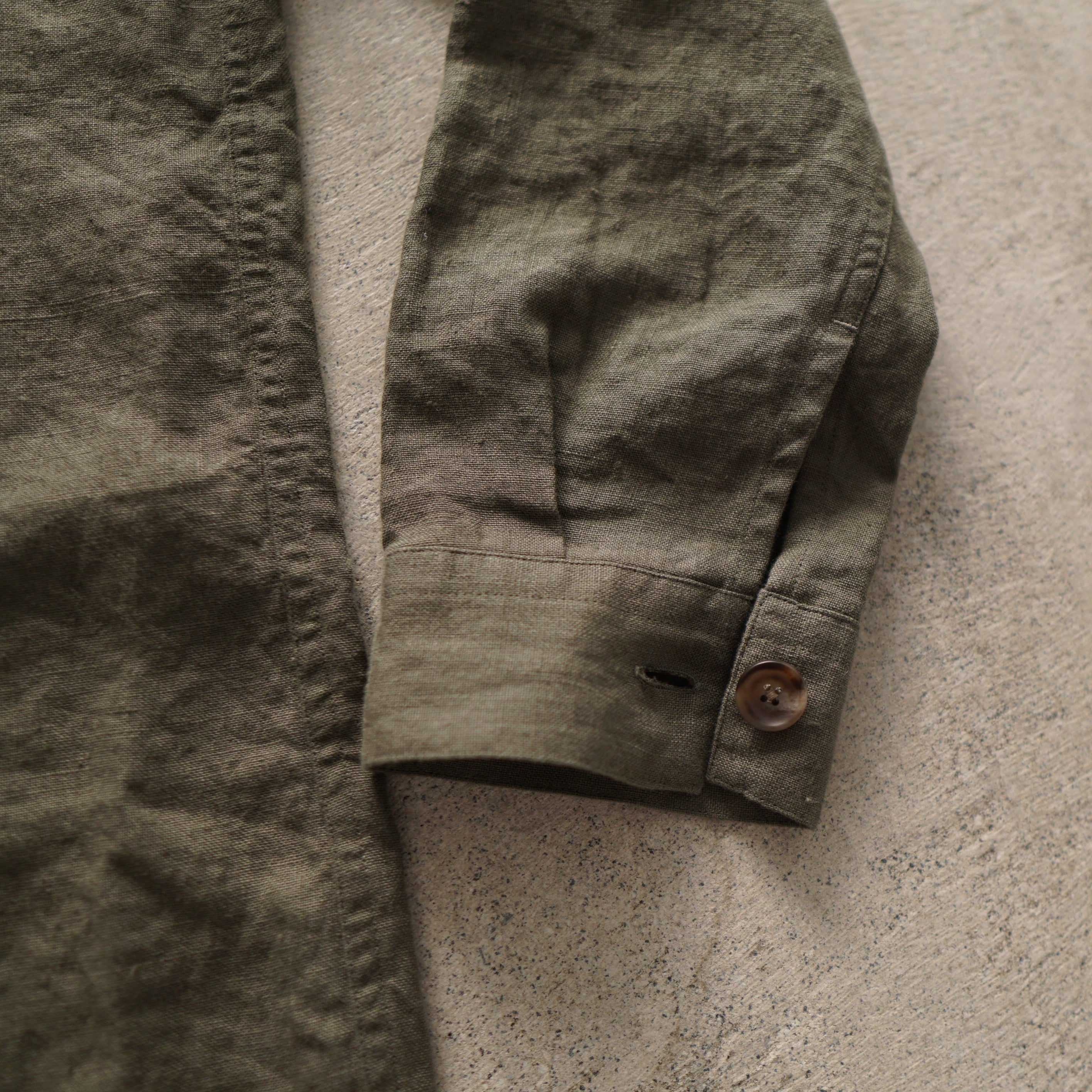 MOONCASTLE × Maker`s Shirt 鎌倉 Linen Shirt Jacket