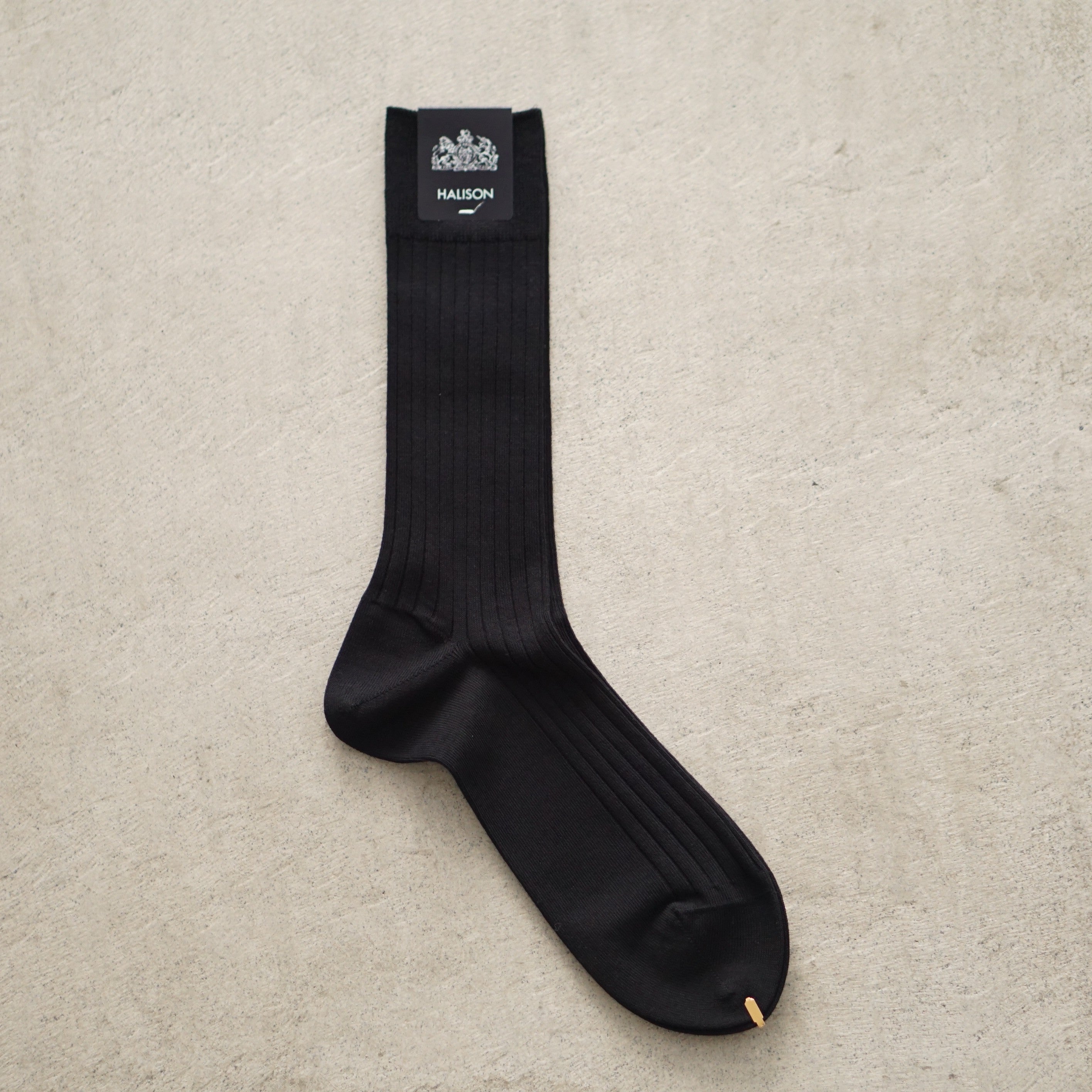 HALISON×MOONCASTLE Ice Cotton Rib Socks
