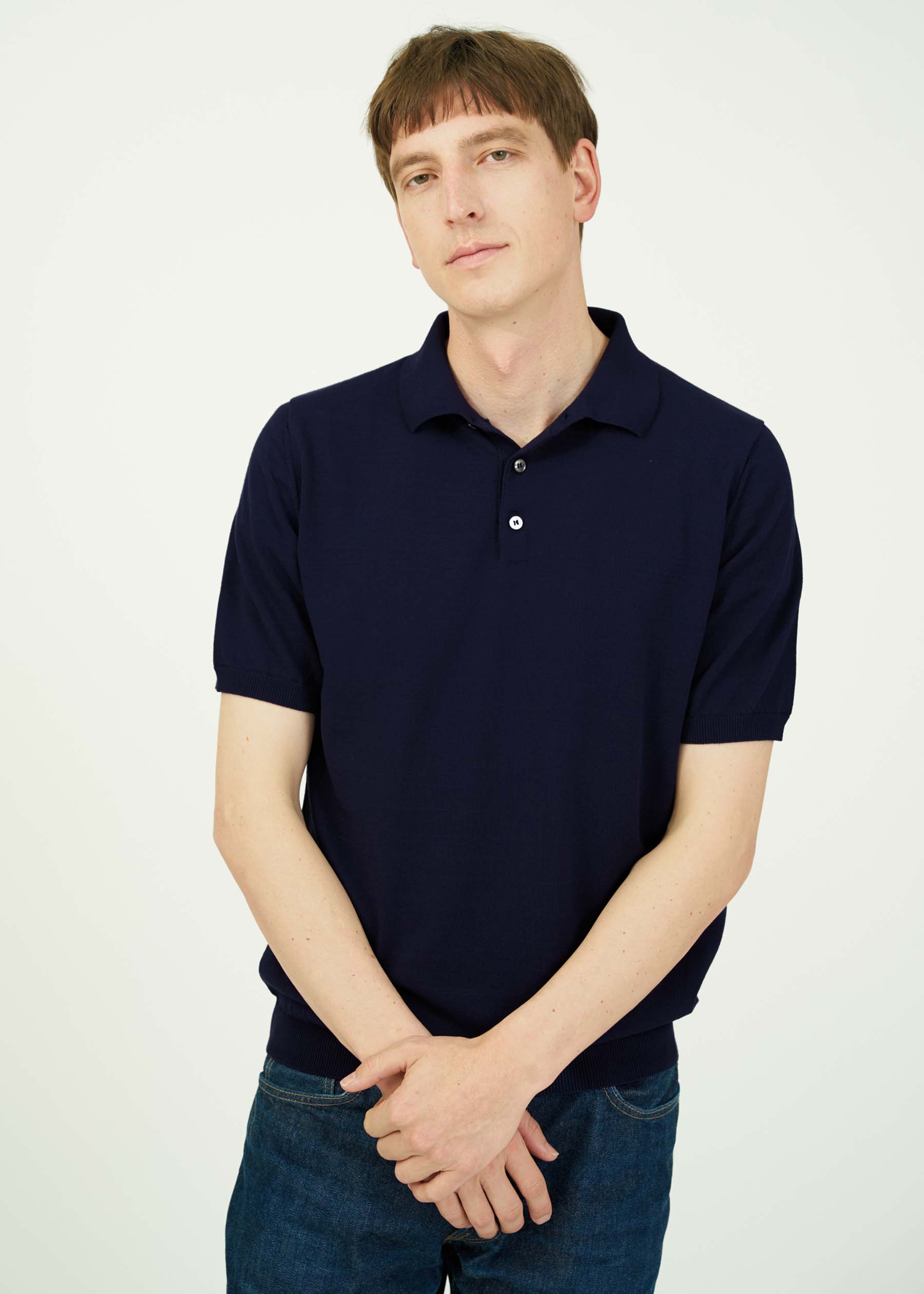 ICE COTTON POLO NECK