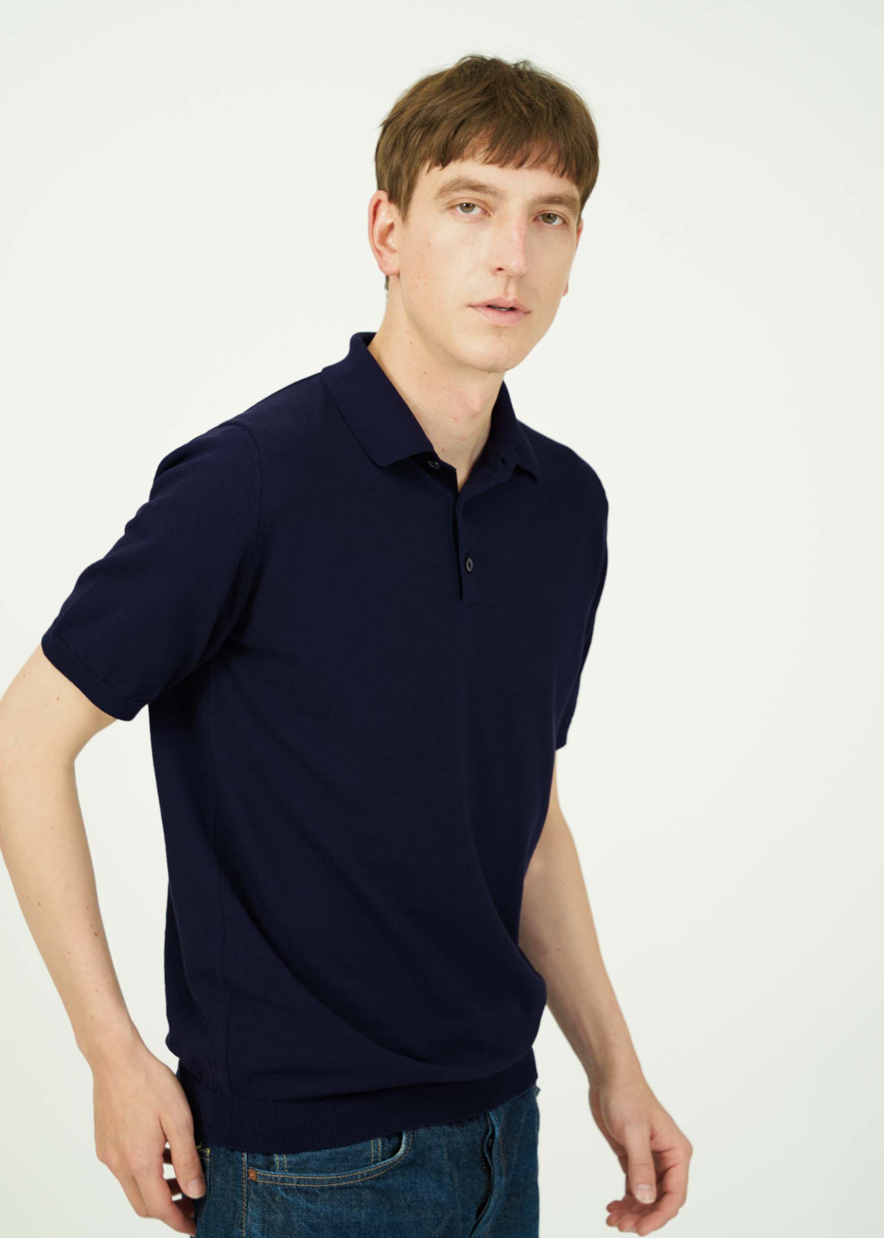 ICE COTTON POLO NECK