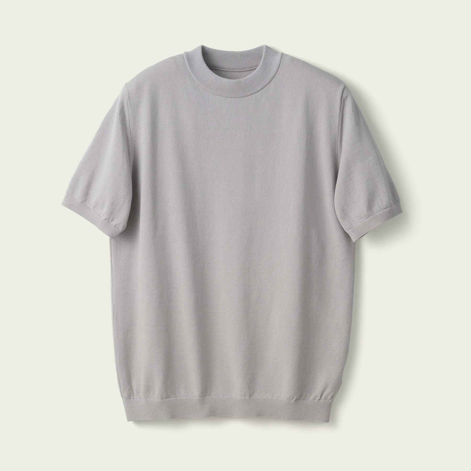 ICE COTTON MOCK NECK