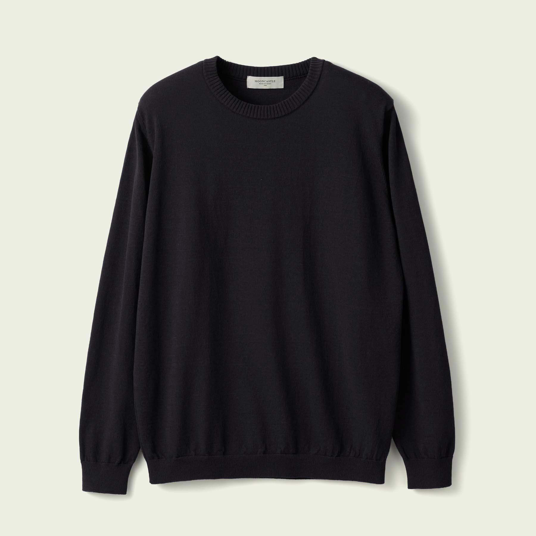 ICE COTTON LONG CREWNECK