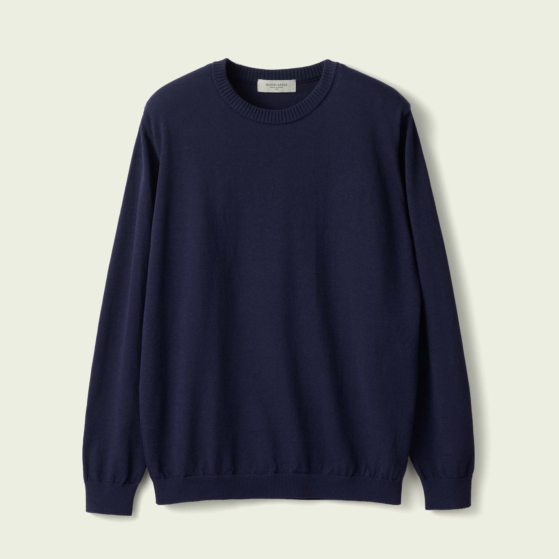 ICE COTTON LONG CREWNECK