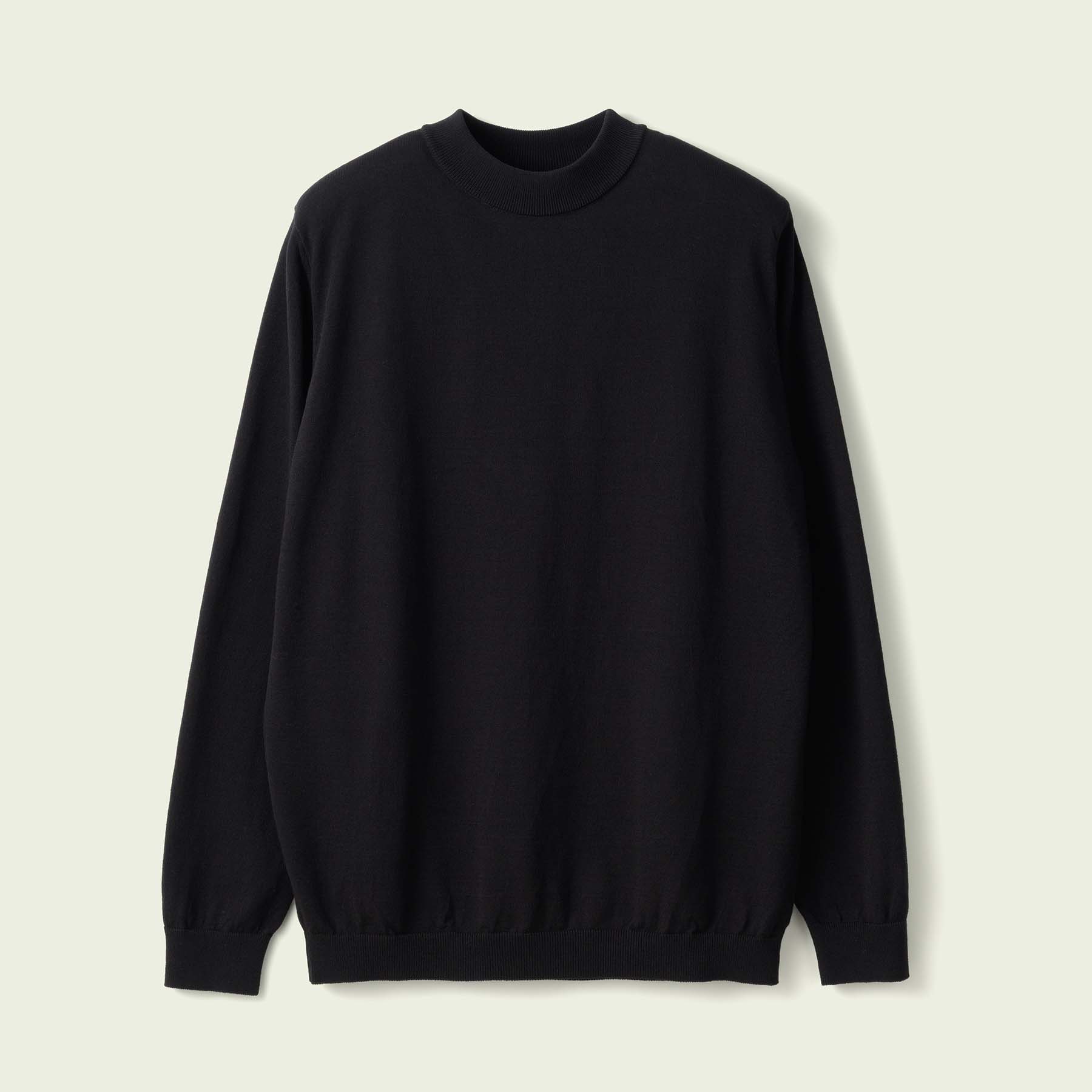 ICE COTTON LONG MOCKNECK