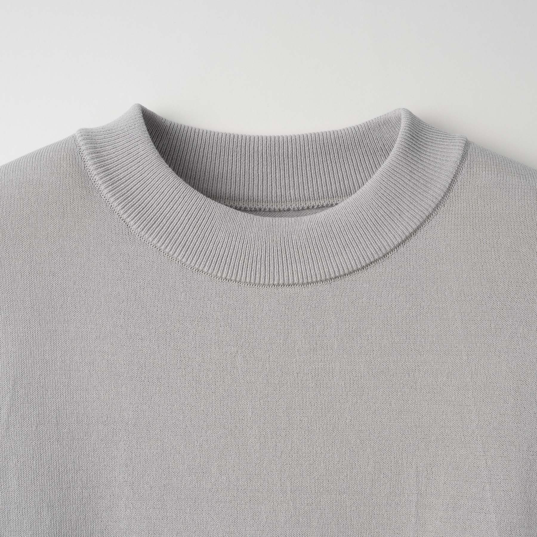 ICE COTTON LONG MOCKNECK