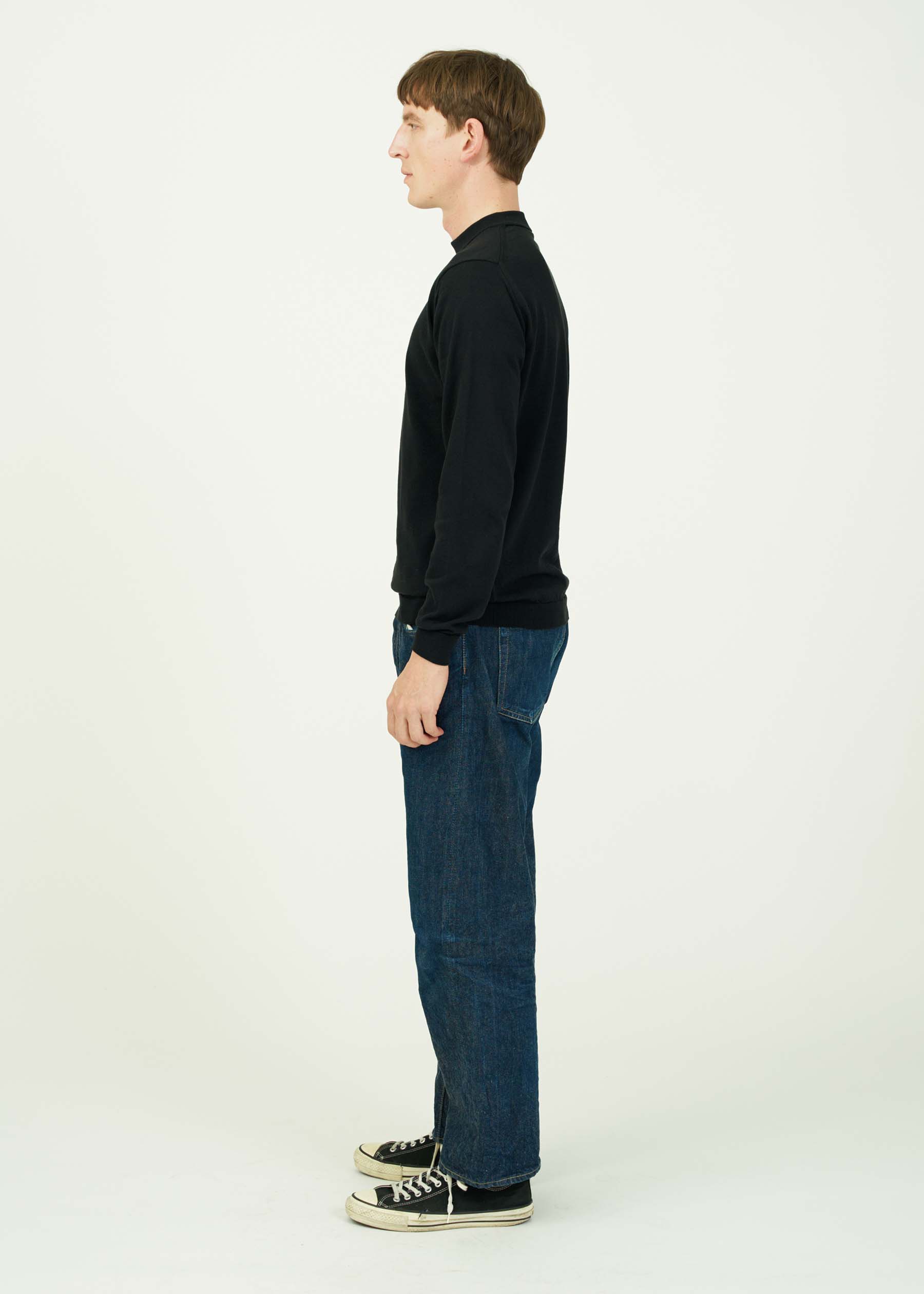 ICE COTTON LONG MOCKNECK