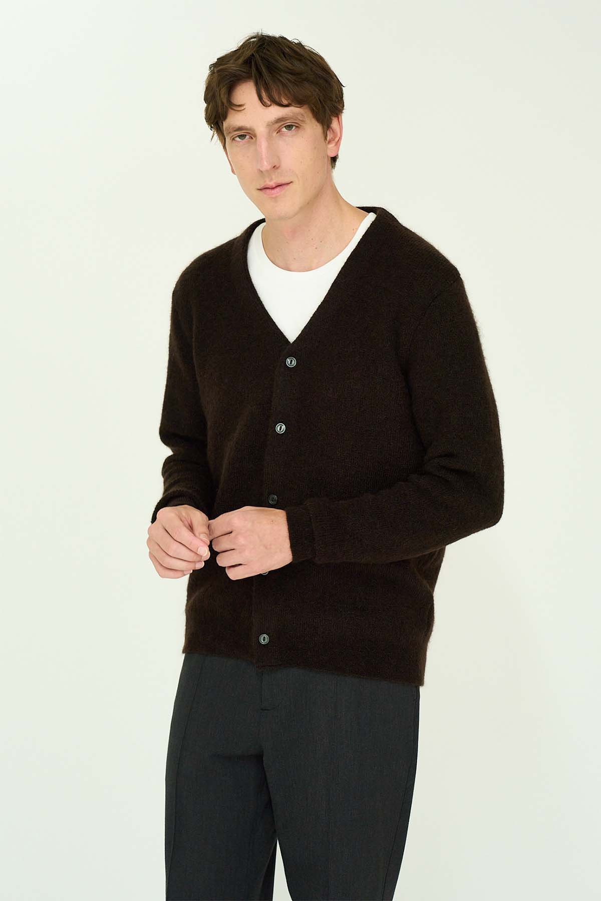 MOHAIR CARDIGAN