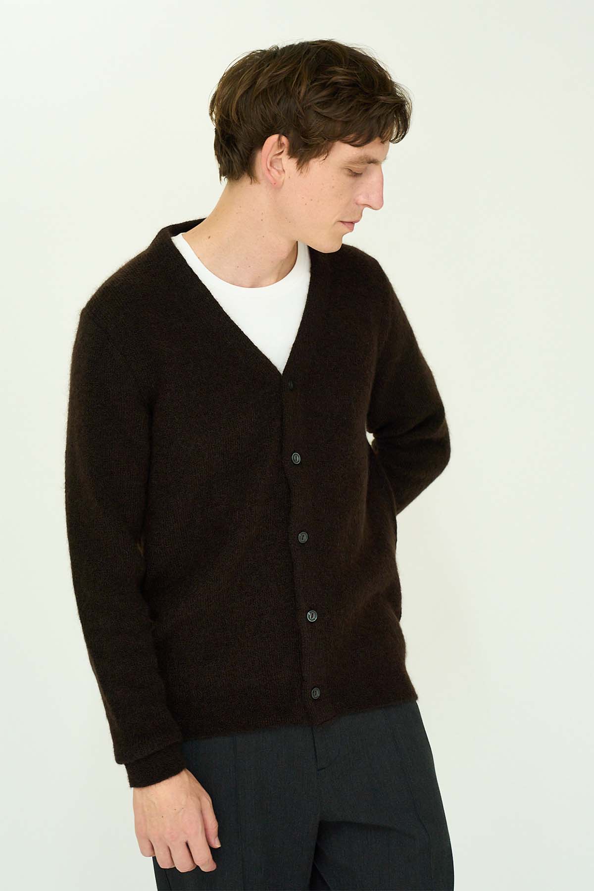 MOHAIR CARDIGAN
