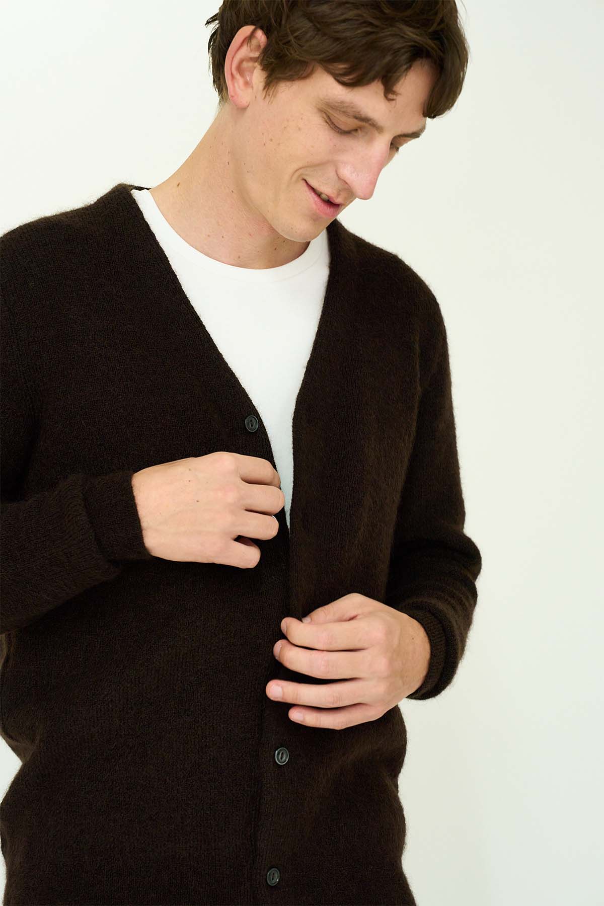 MOHAIR CARDIGAN