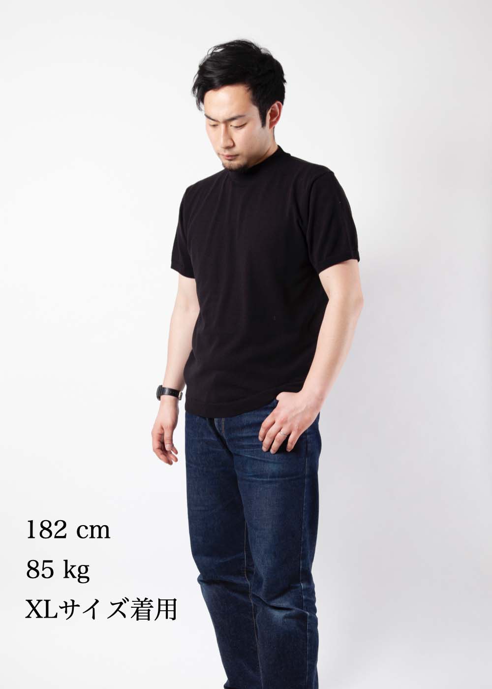 【2024SSモデル】ICE COTTON MOCK NECK