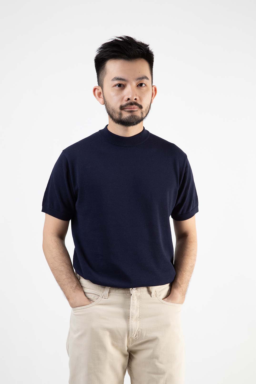 【2024SSモデル】ICE COTTON MOCK NECK