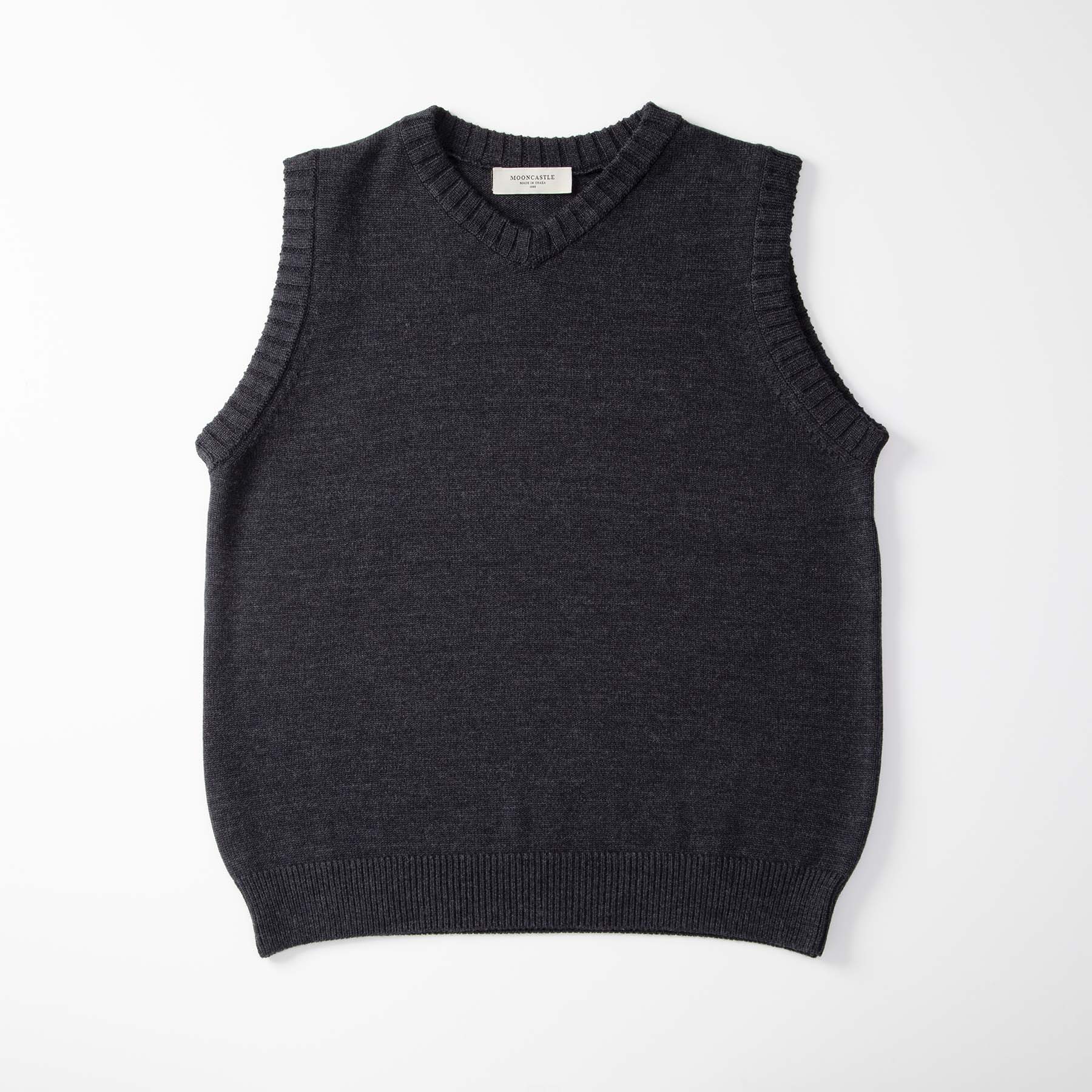 WOOL HEAVY WEIGHT VEST – MOONCASTLE公式オンラインストア