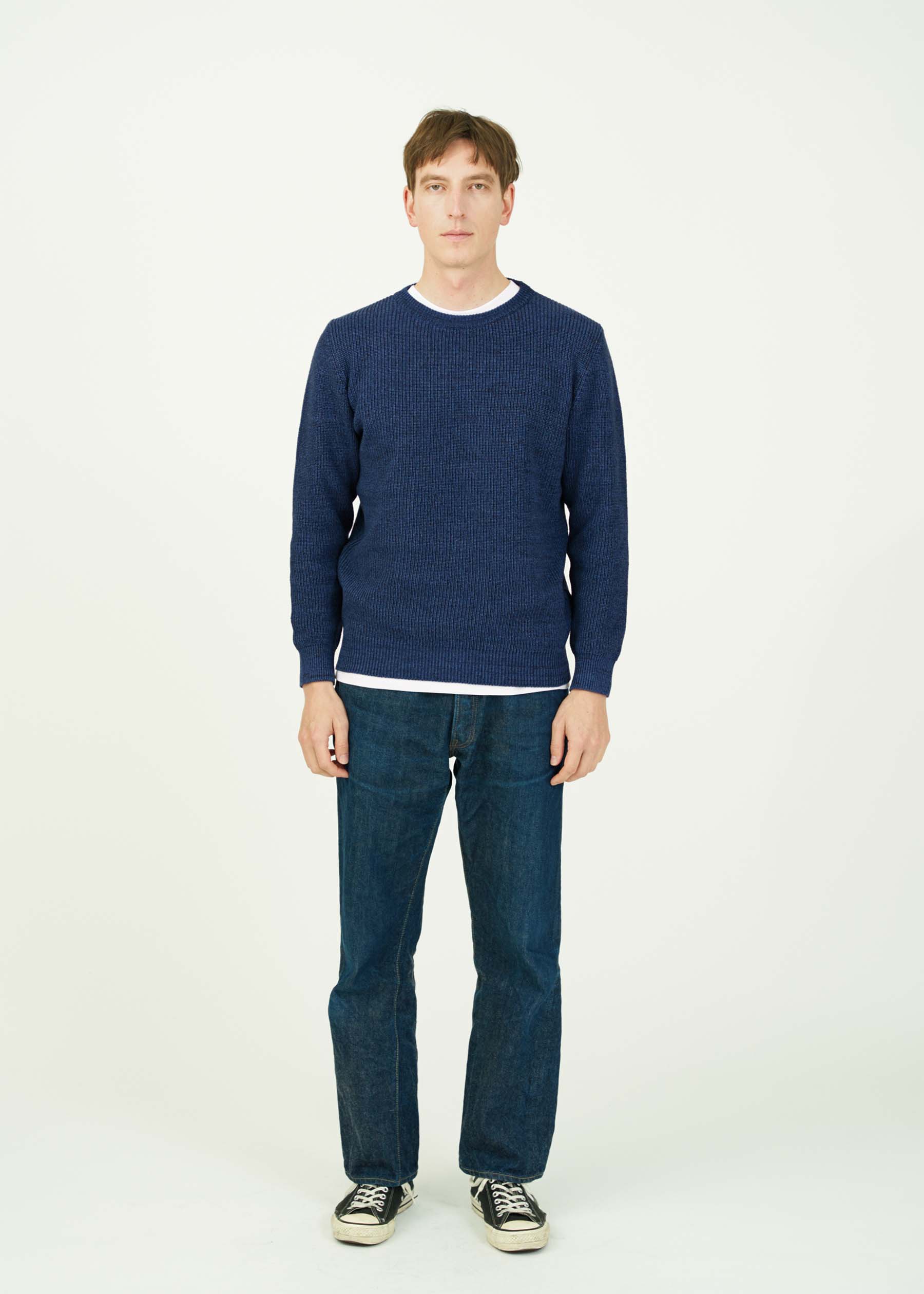 COTTON HEAVY WEIGHT CREW NECK