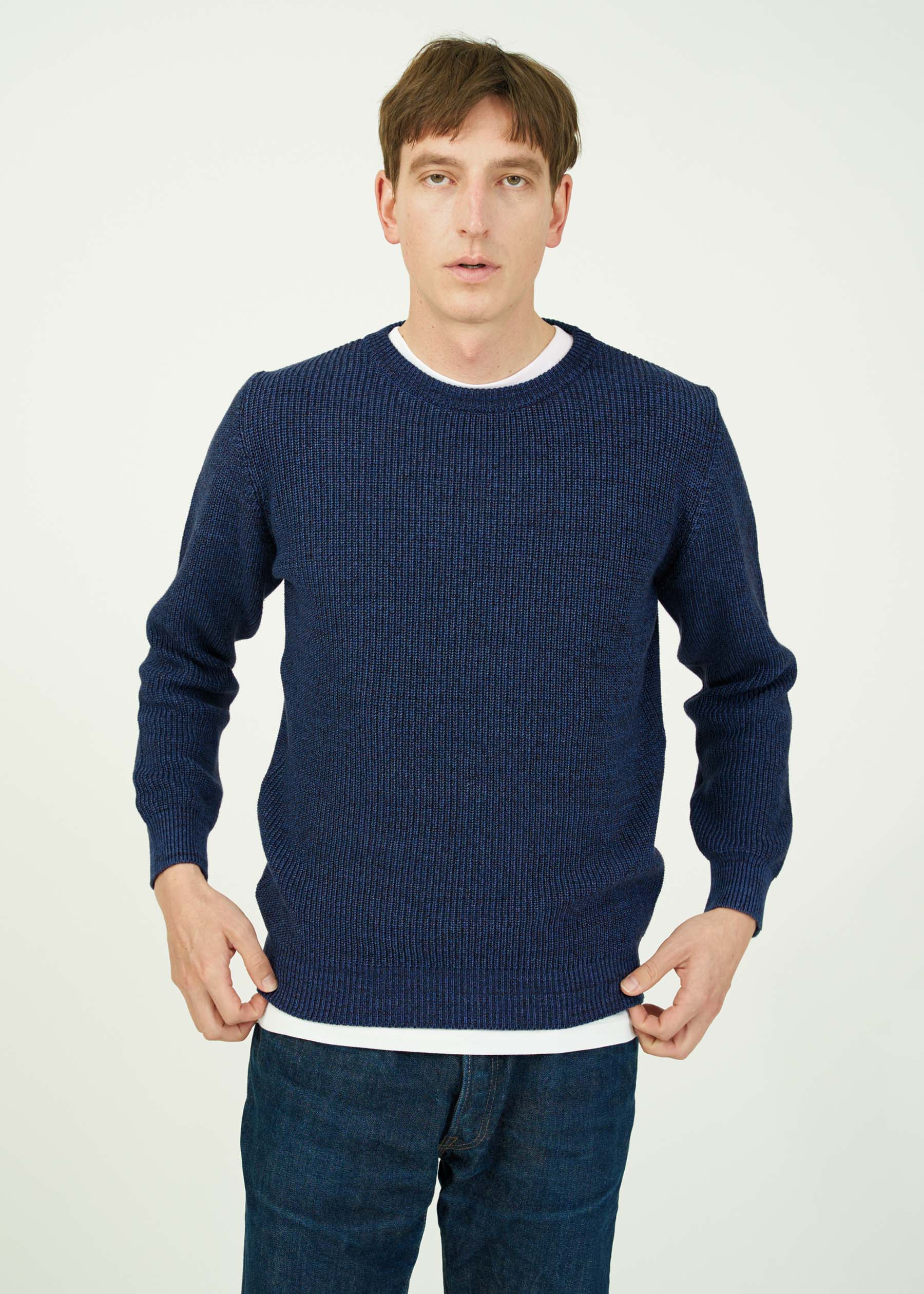 COTTON HEAVY WEIGHT CREW NECK