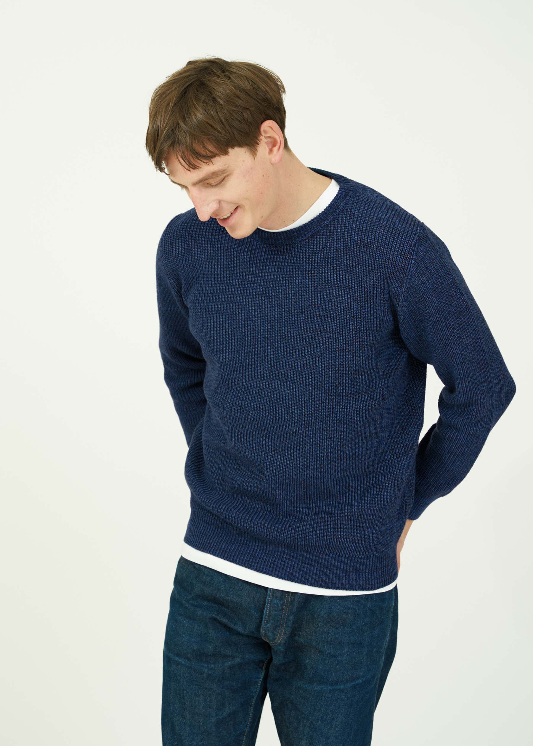 COTTON HEAVY WEIGHT CREW NECK
