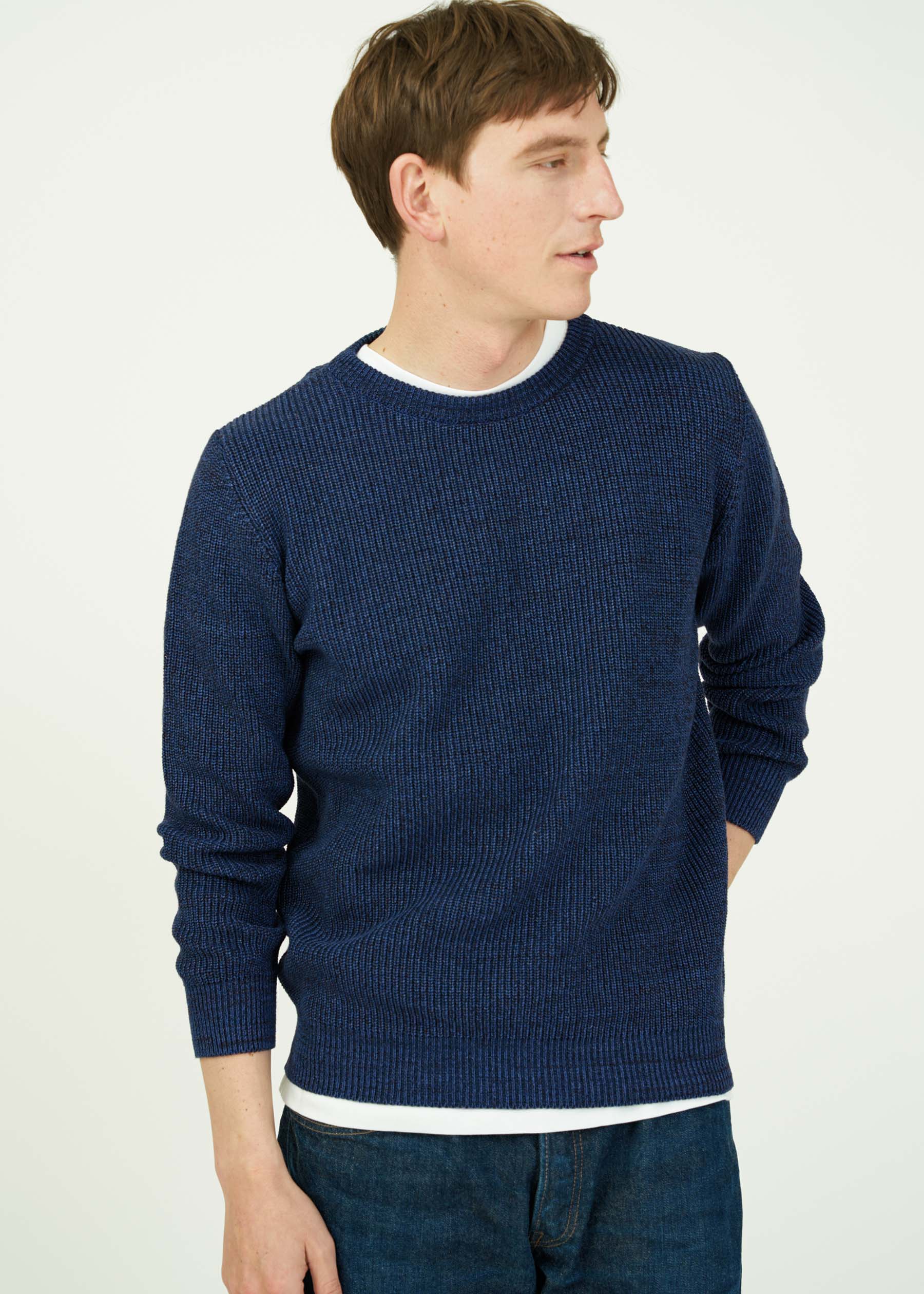 COTTON HEAVY WEIGHT CREW NECK
