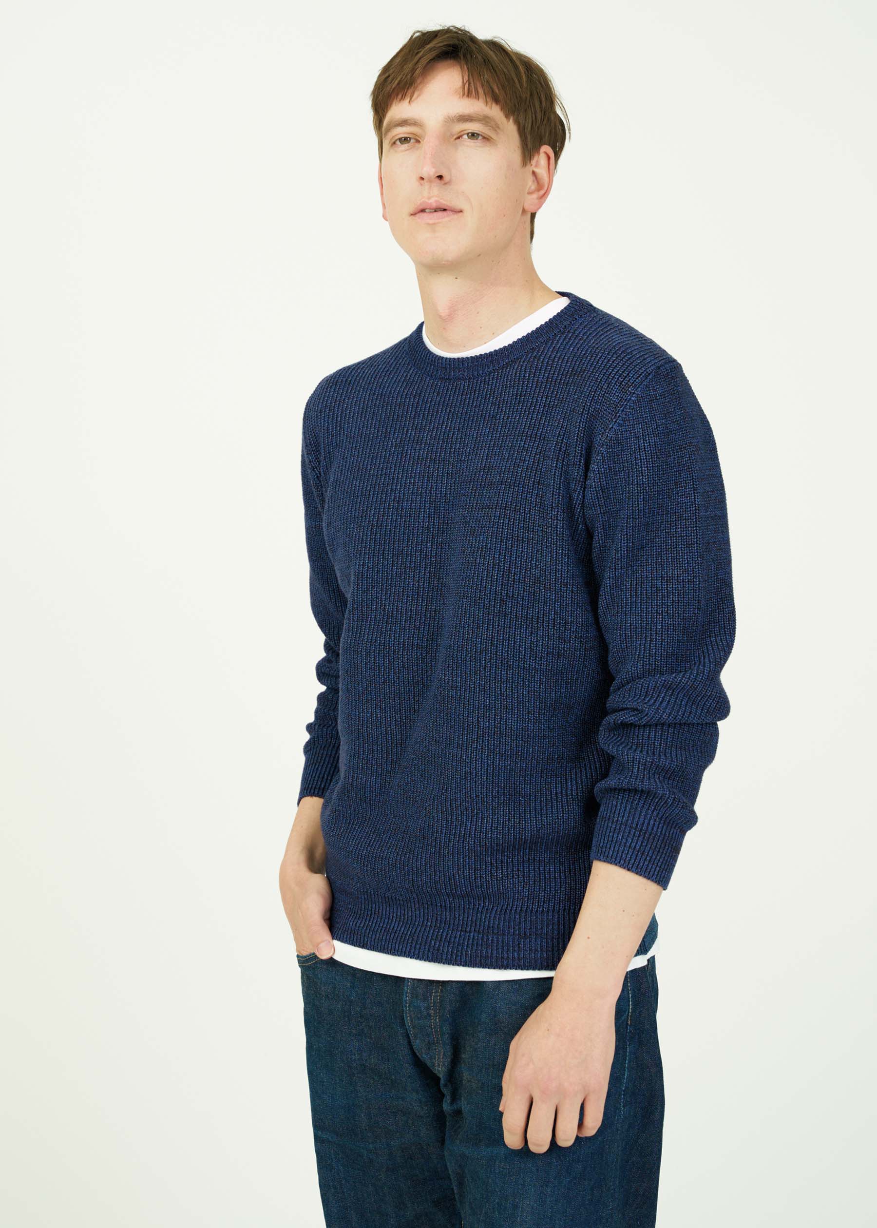 COTTON HEAVY WEIGHT CREW NECK