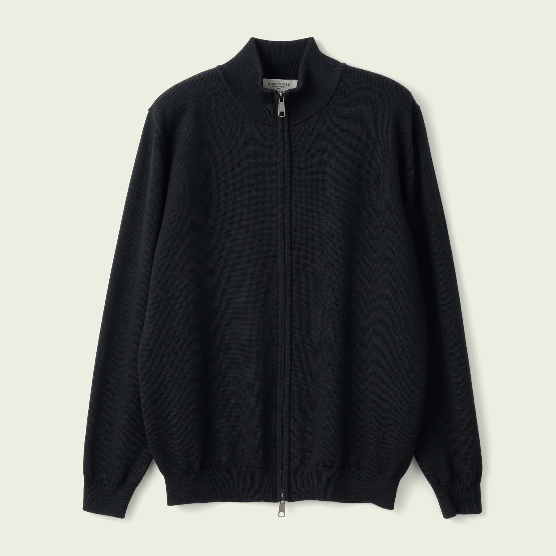 10G Merino Wool  Full-Zip Blouzon