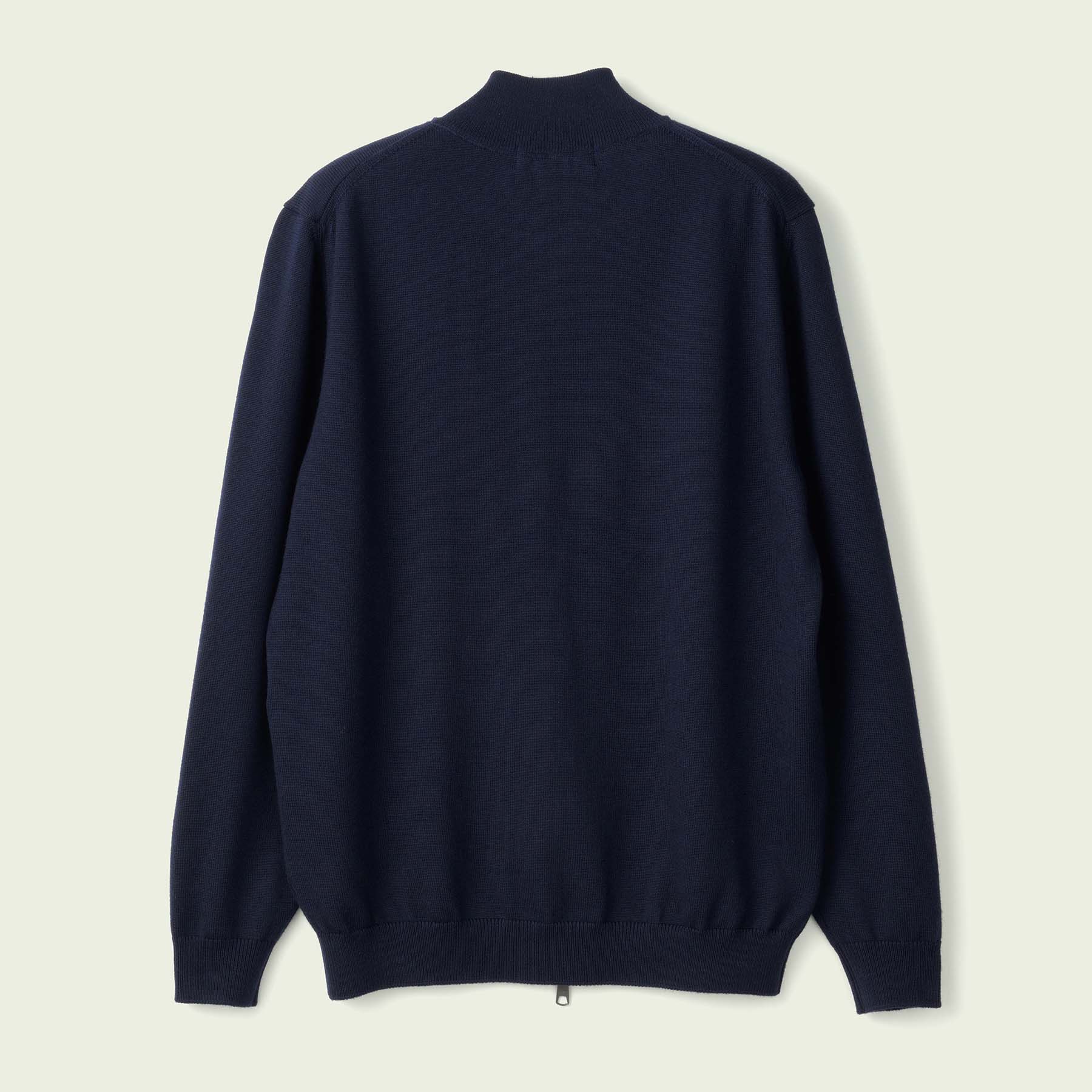 10G Merino Wool  Full-Zip Blouzon