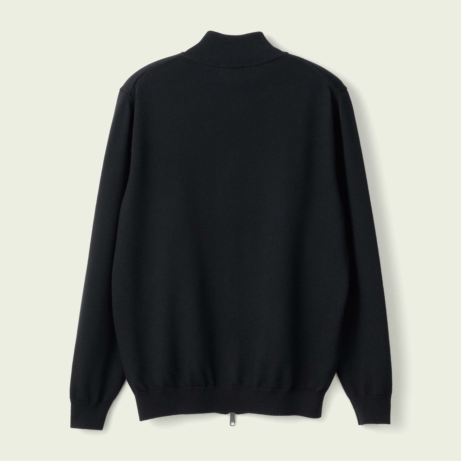10G Merino Wool  Full-Zip Blouzon
