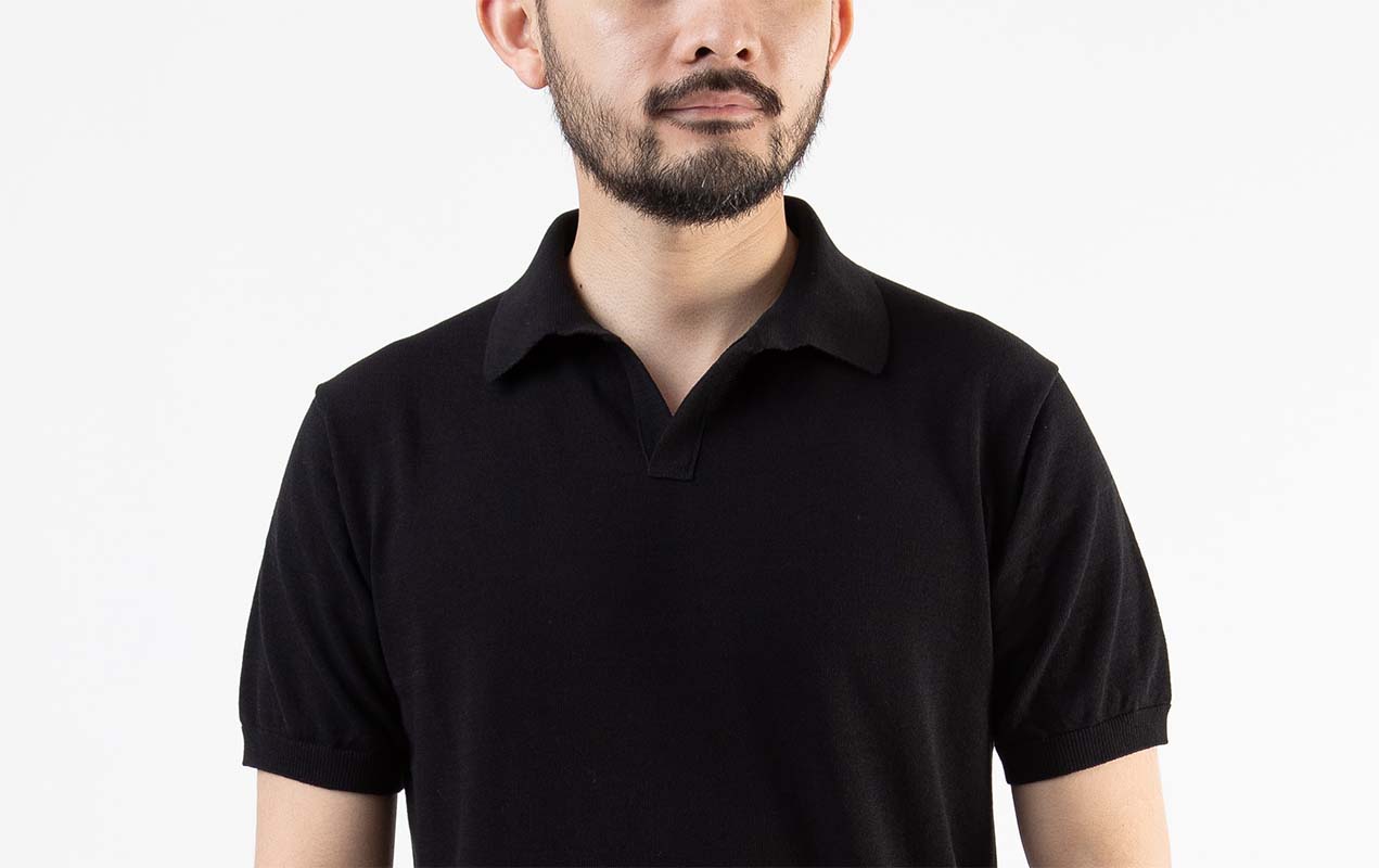 【2024SSモデル】ICE COTTON SKIPPER POLO NECK