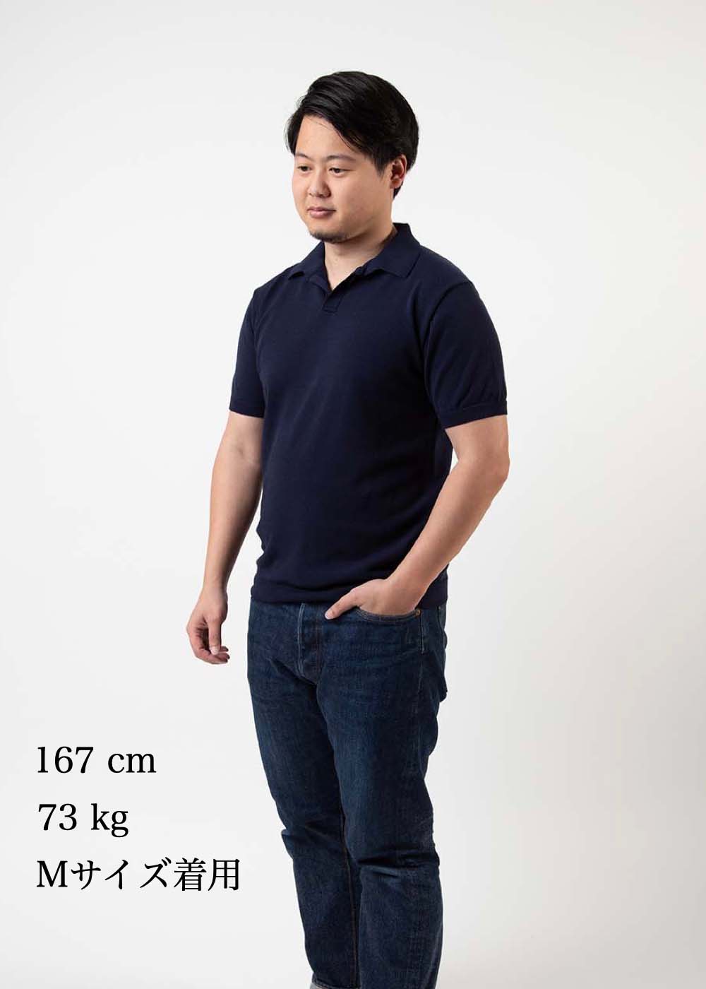 【2024SSモデル】ICE COTTON SKIPPER POLO NECK