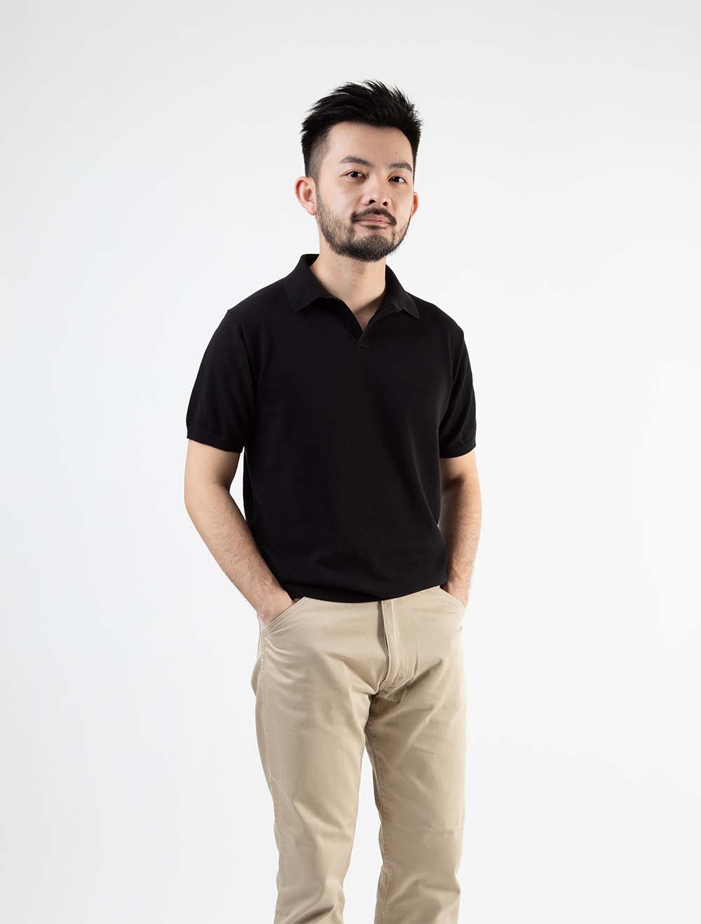 【2024SSモデル】ICE COTTON SKIPPER POLO NECK