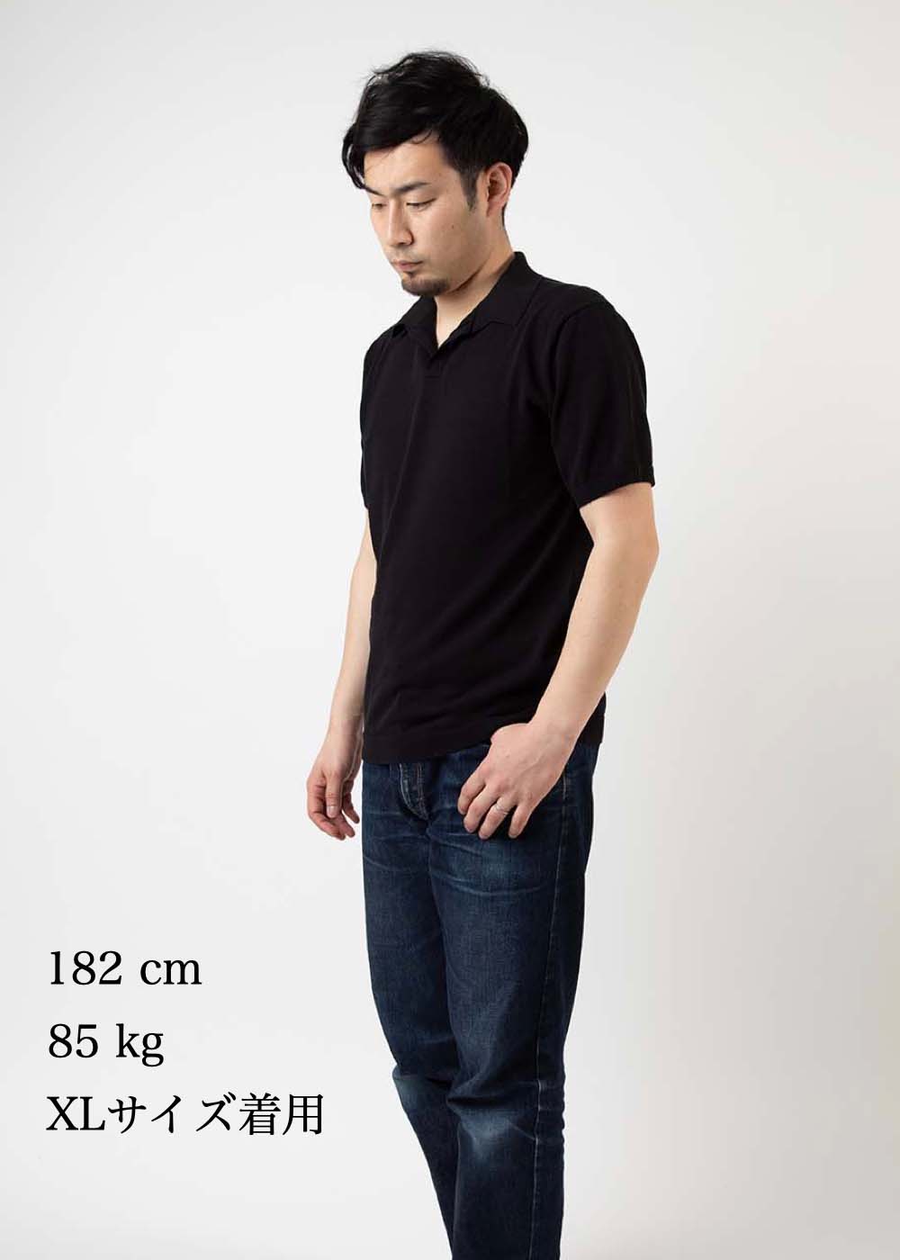 【2024SSモデル】ICE COTTON SKIPPER POLO NECK