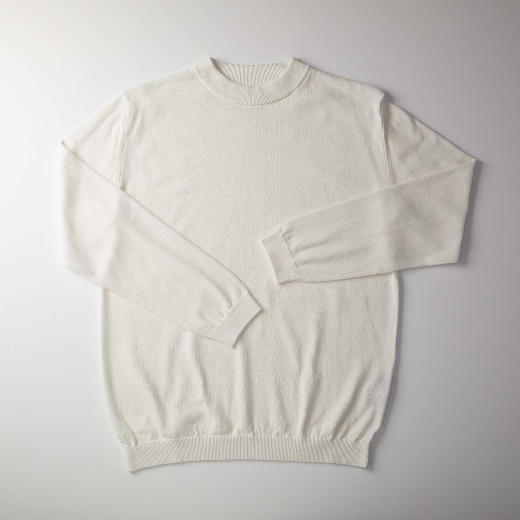 【2024SSモデル】ICE COTTON LONG MOCK NECK