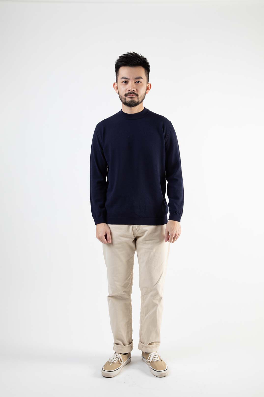 【2024SSモデル】ICE COTTON LONG MOCK NECK