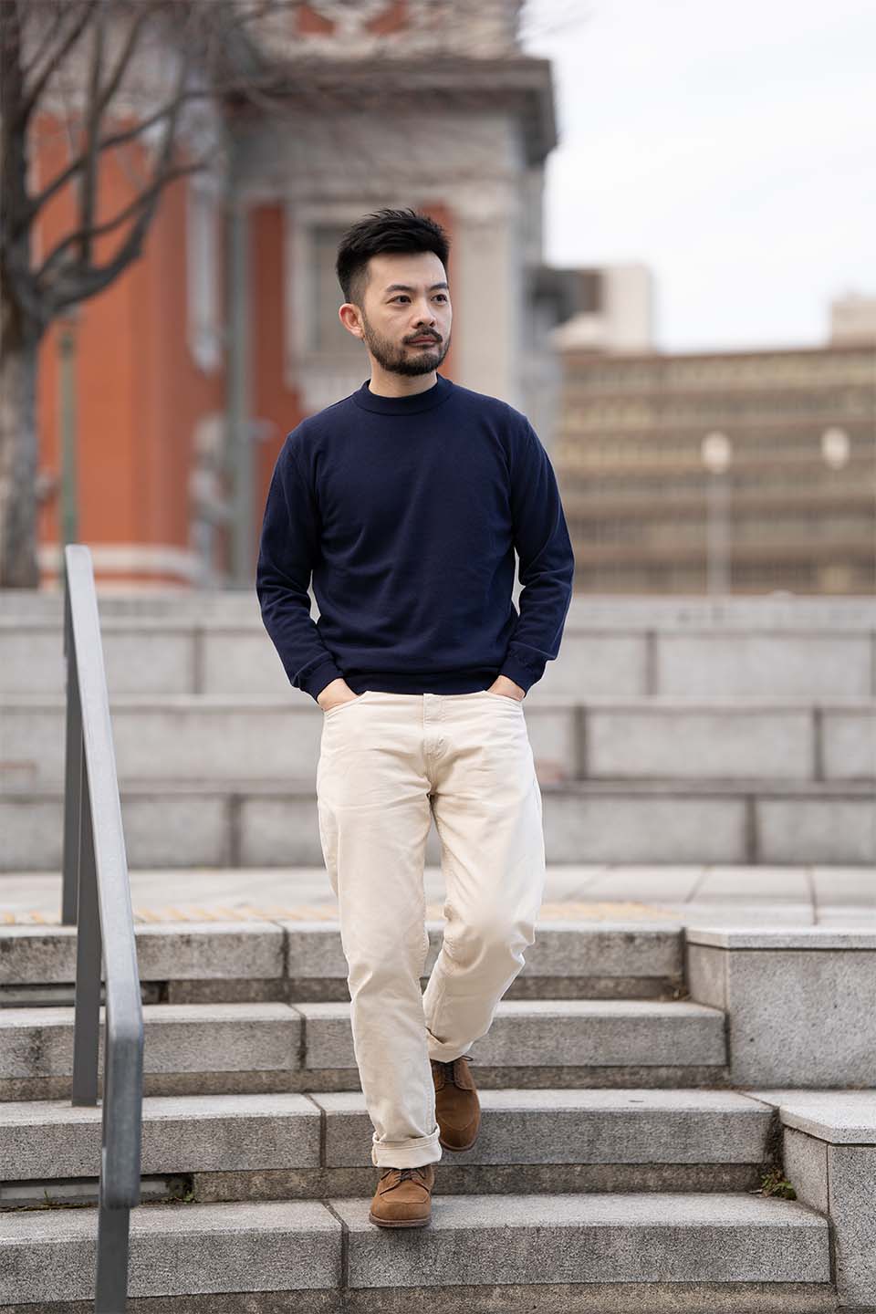 【2024SSモデル】ICE COTTON LONG MOCK NECK