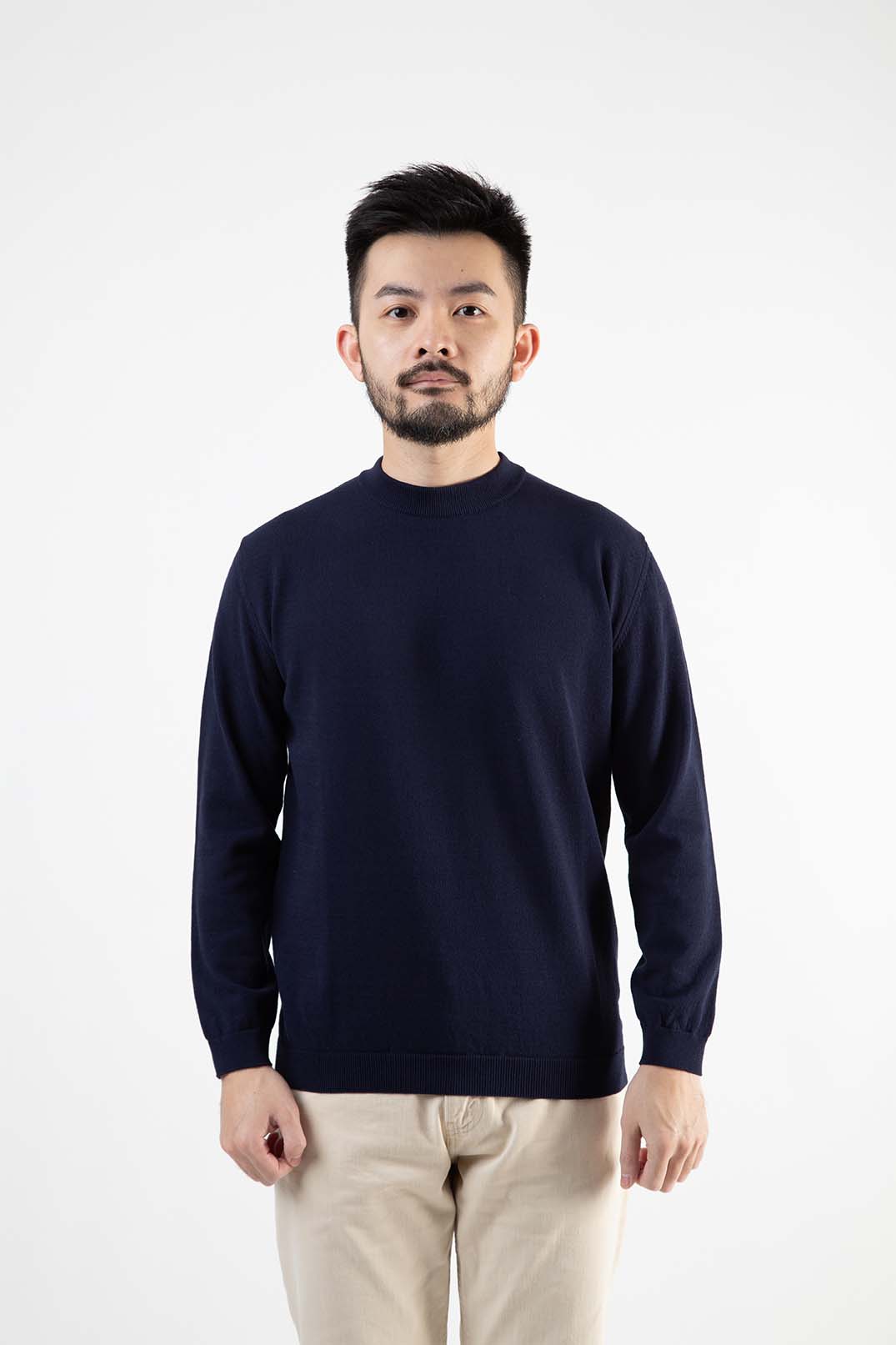 【2024SSモデル】ICE COTTON LONG MOCK NECK