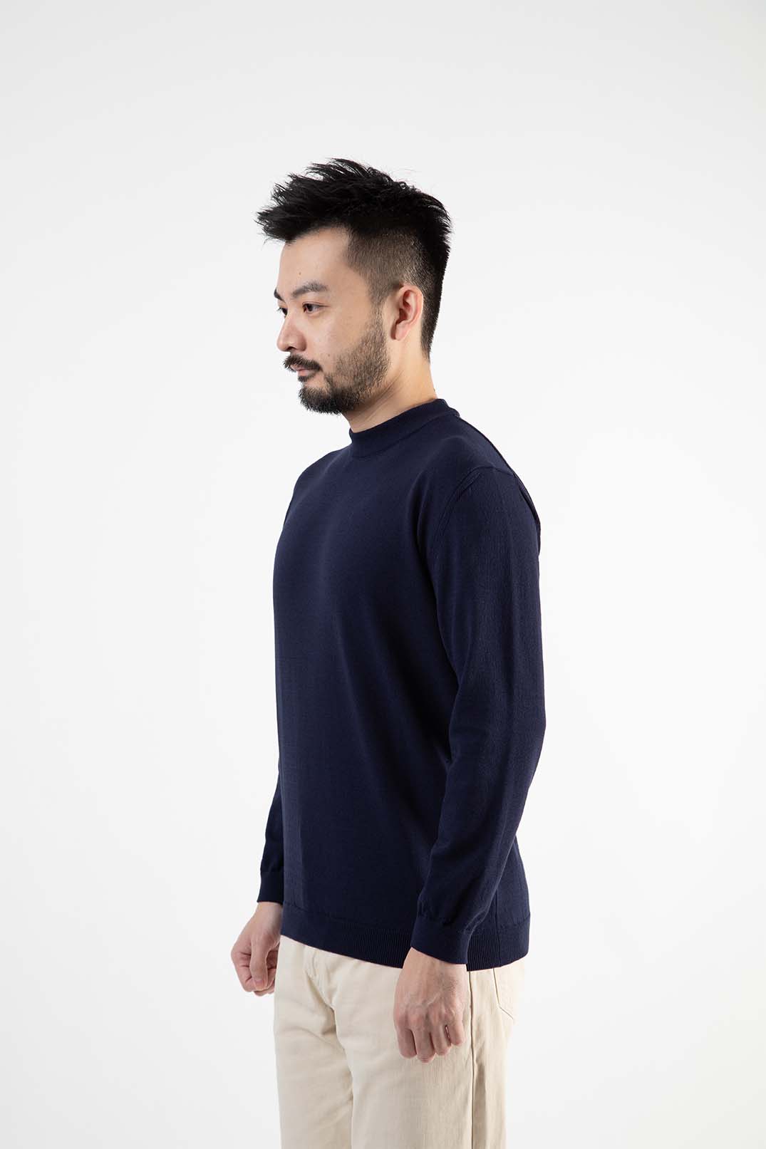 【2024SSモデル】ICE COTTON LONG MOCK NECK