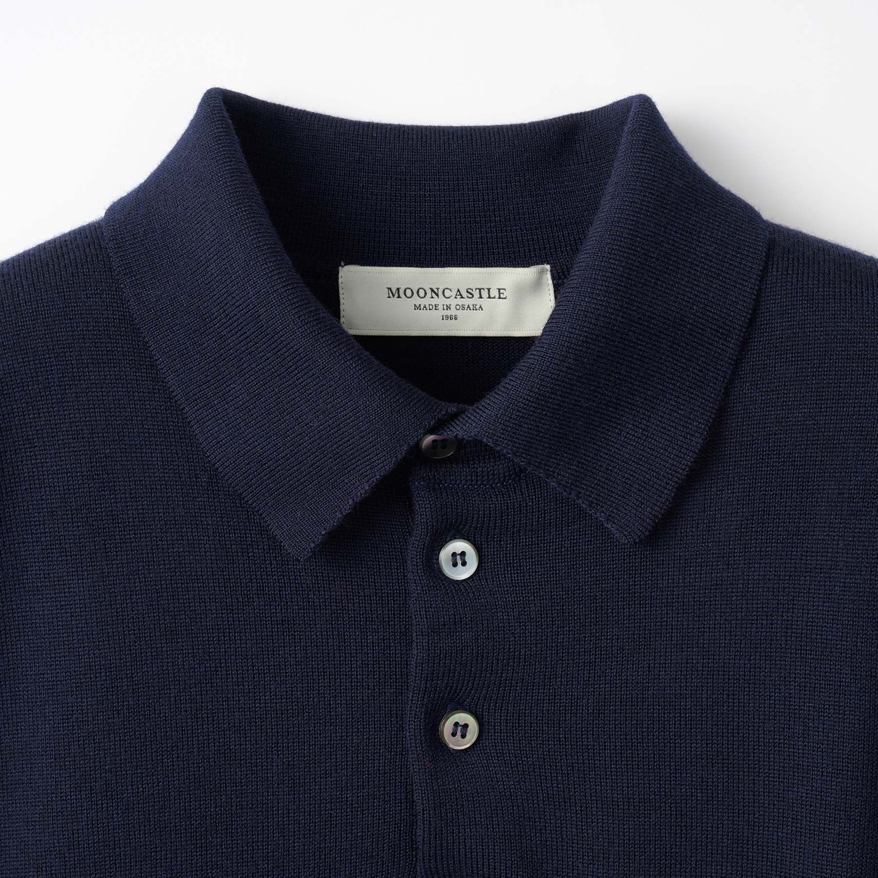 12G Lightweight Merino Wool Poloneck