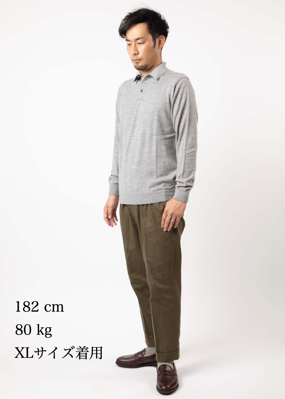 【2024AWモデル】WOOL POLO NECK