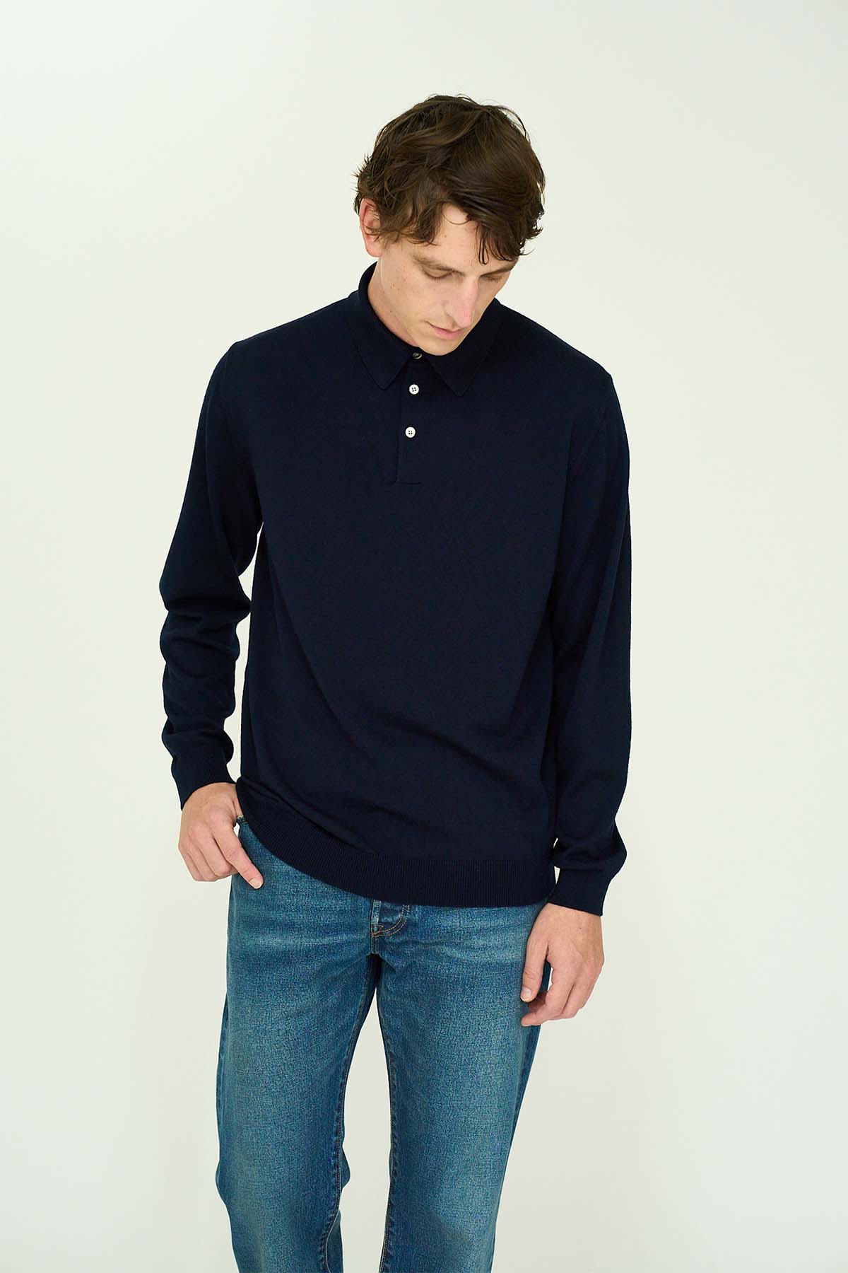 【2024AWモデル】WOOL POLO NECK