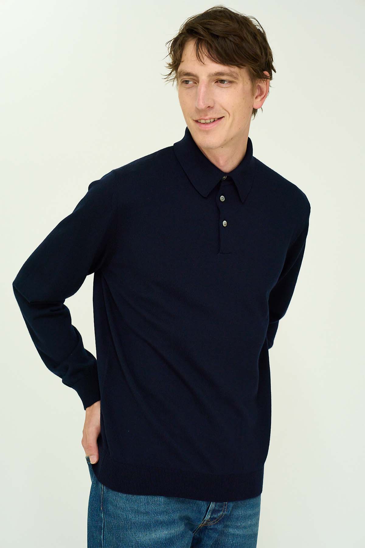 【2024AWモデル】WOOL POLO NECK