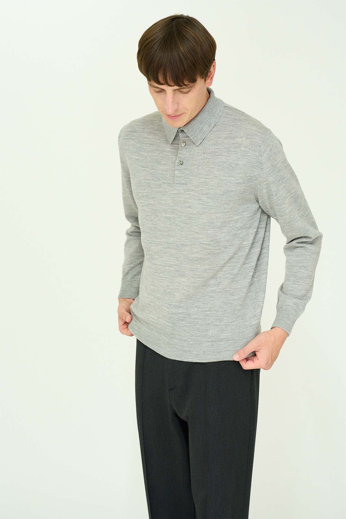 【2024AWモデル】WOOL POLO NECK