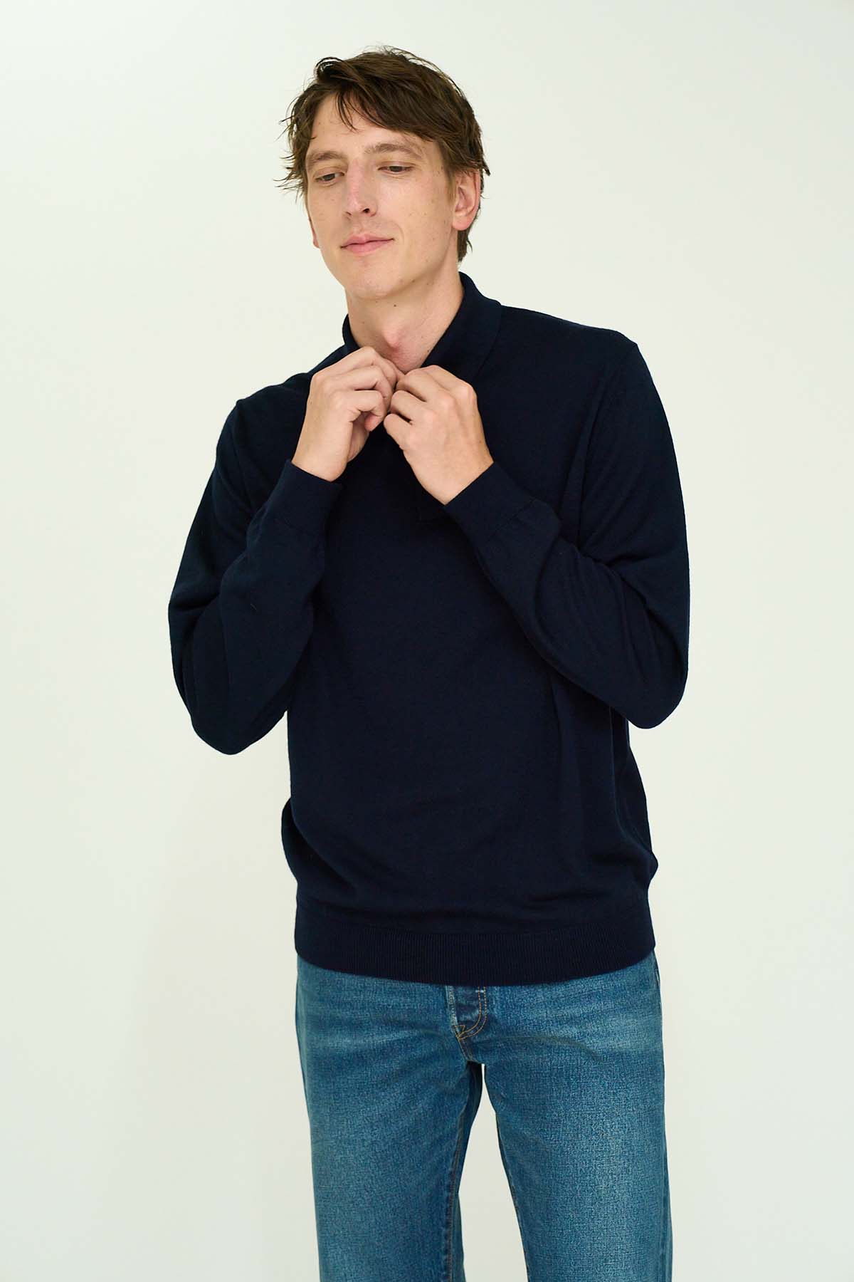 【2024AWモデル】WOOL POLO NECK