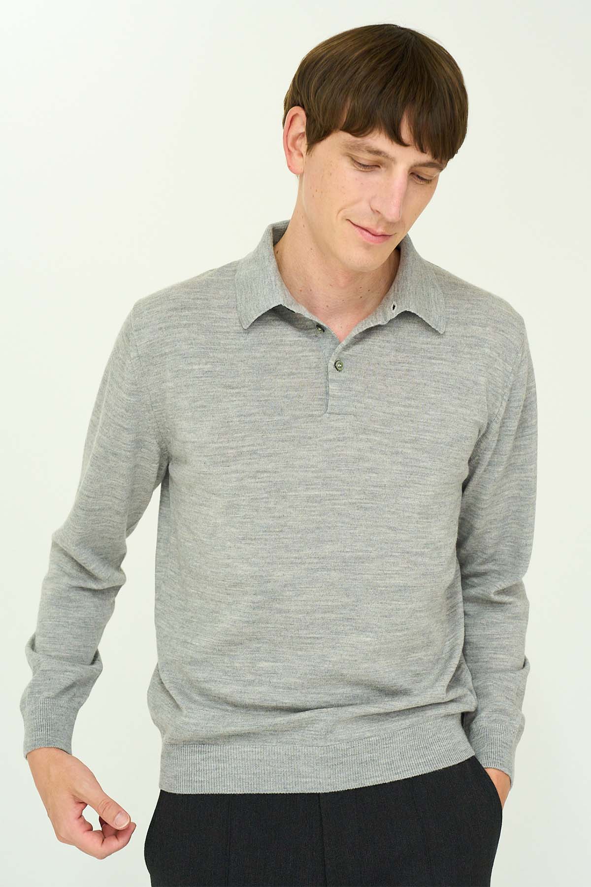 【2024AWモデル】WOOL POLO NECK