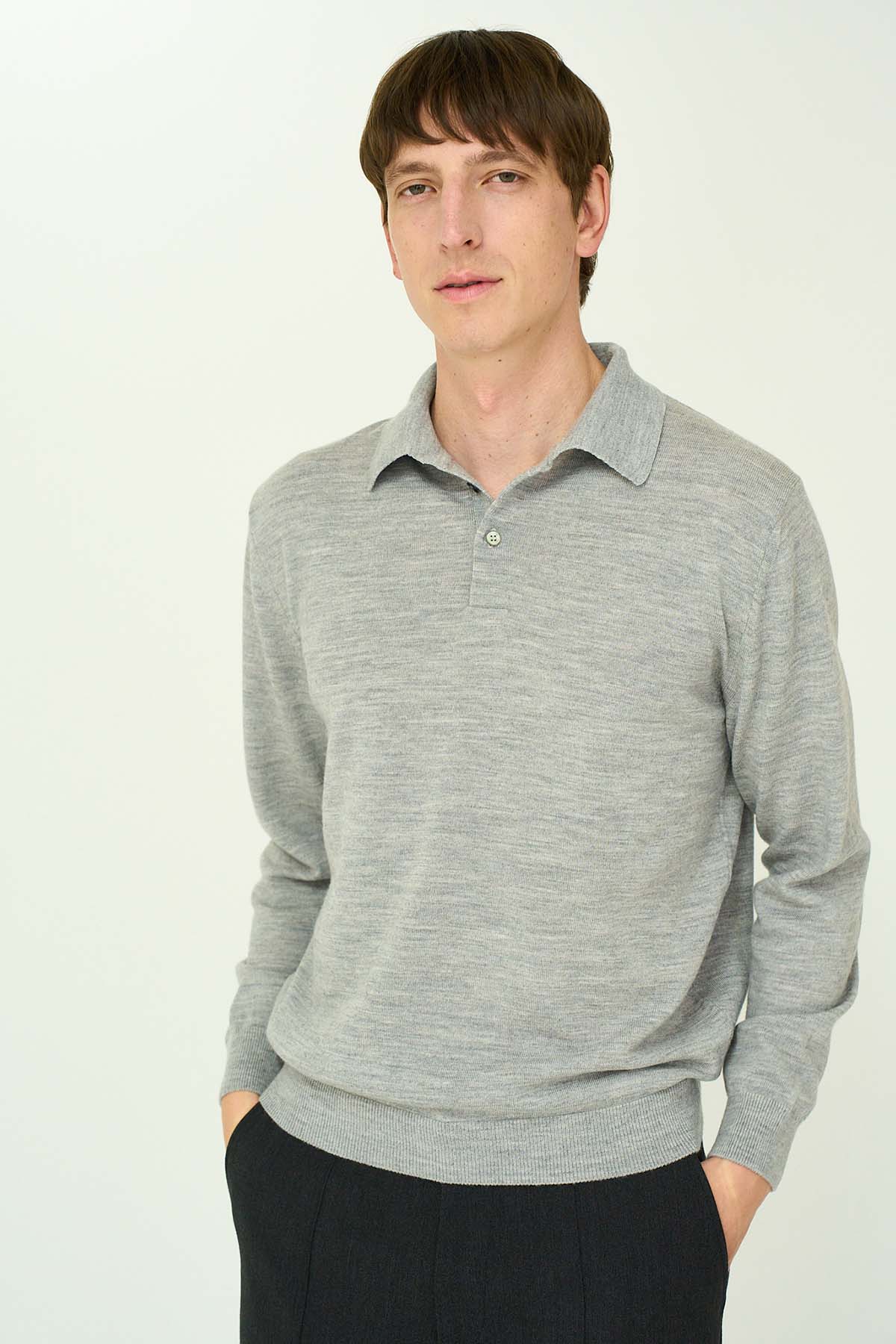 【2024AWモデル】WOOL POLO NECK